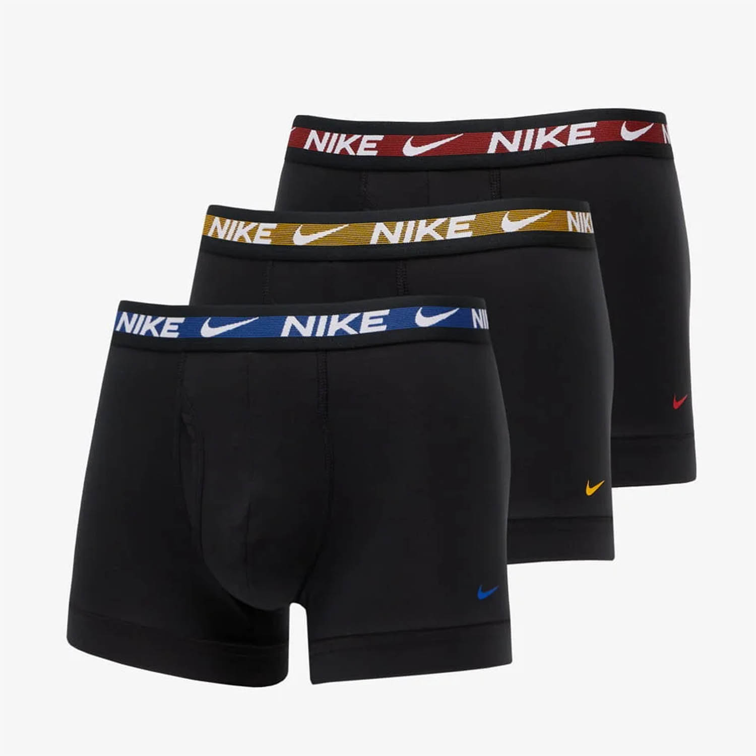 Nike Dri-FIT Ultra Stretch x 3 Boxer Black/Uni Red/Uni Gold/Game Royal