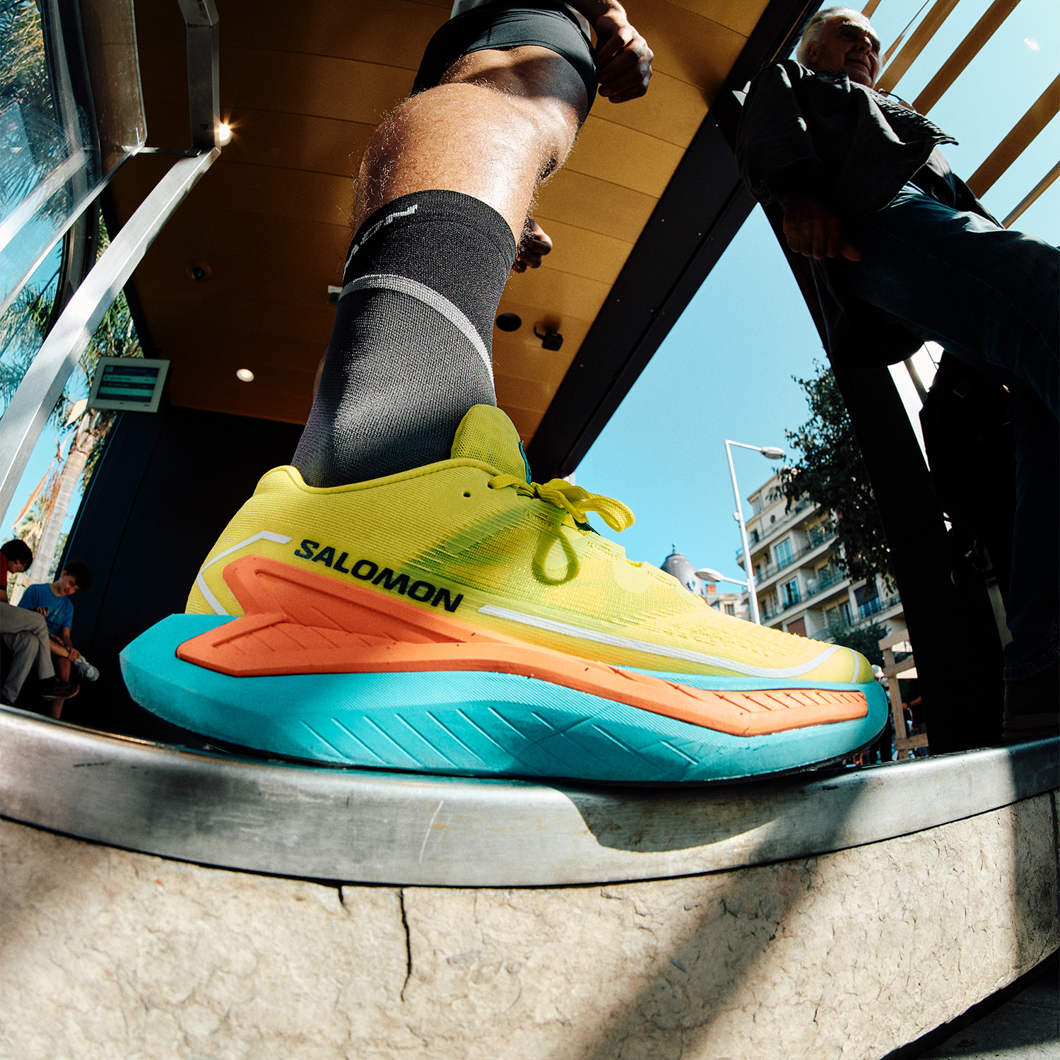 Salomon DRX Bliss Sulphur Spring/Dragon Fire/Peacock Blue