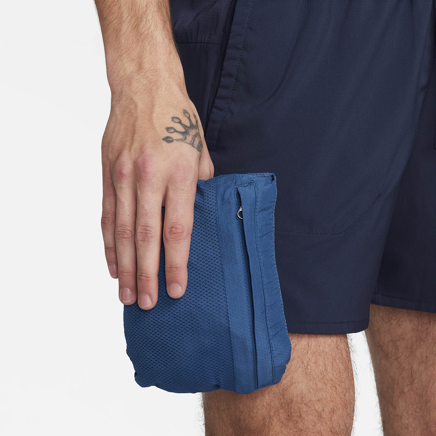 Nike Windrunner Energy Repel BRS Giacca Court Blue/Safety Orange