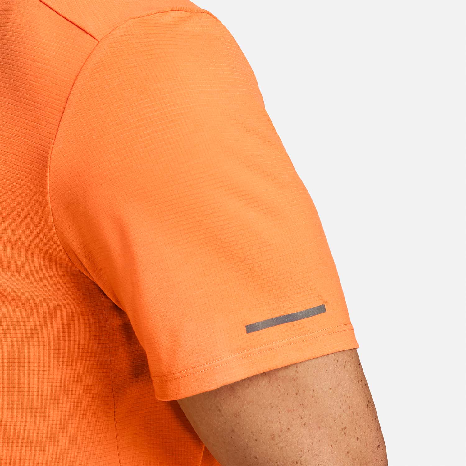 Nike Dri-FIT Rise Logo Maglietta Bright Mandarin/Barely Grape/Black