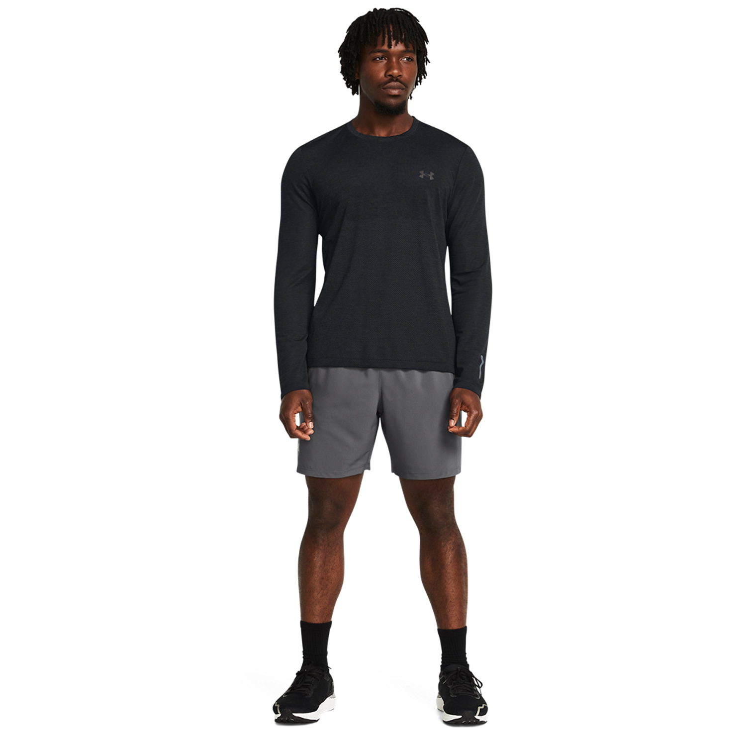 Under Armour Launch 7in Pantaloncini Castlerock/Reflective