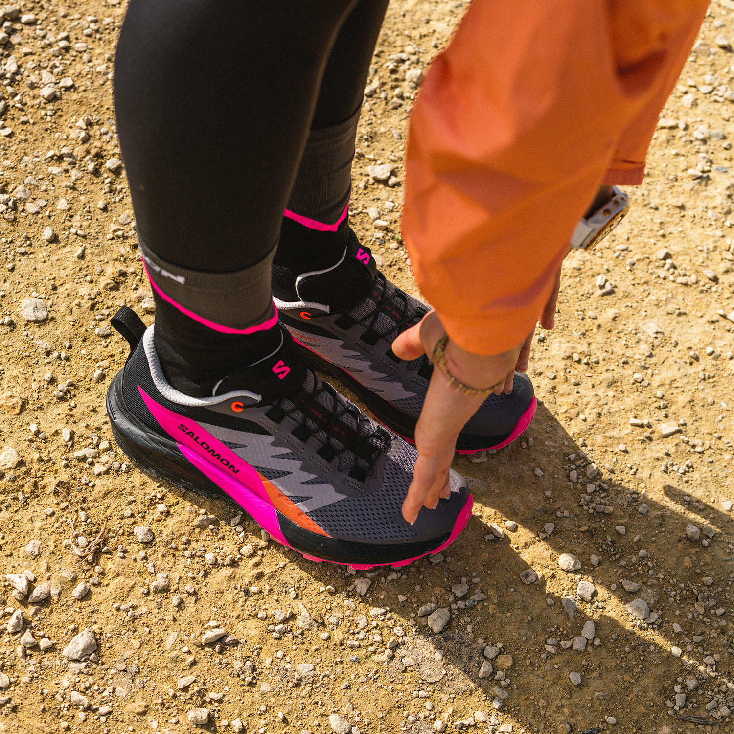 Salomon Sense Ride 5 Plum/Kitten/Black/Pink Glo