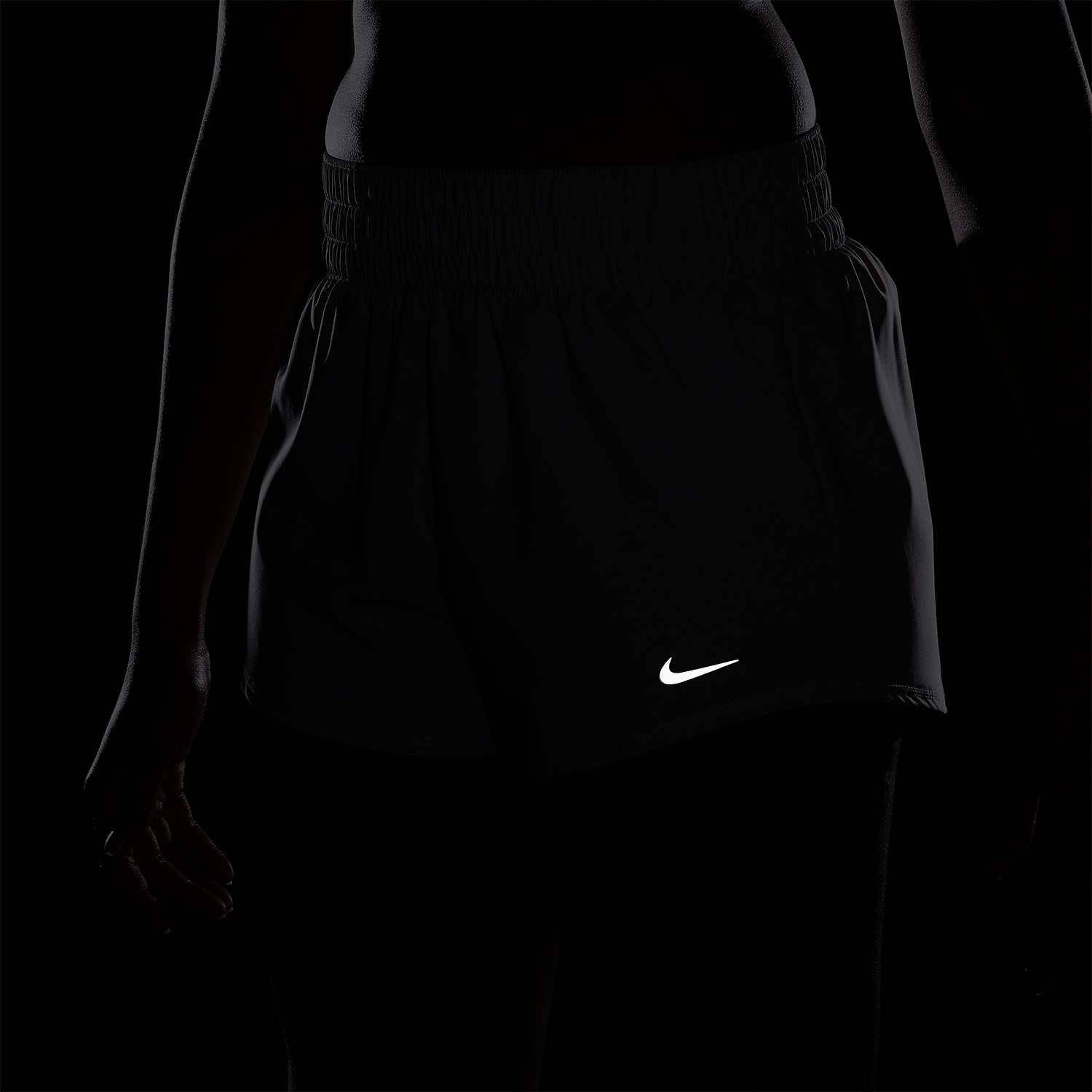 Nike Dri-FIT One 3in Pantaloncini Platinum Violet/Reflective Silver