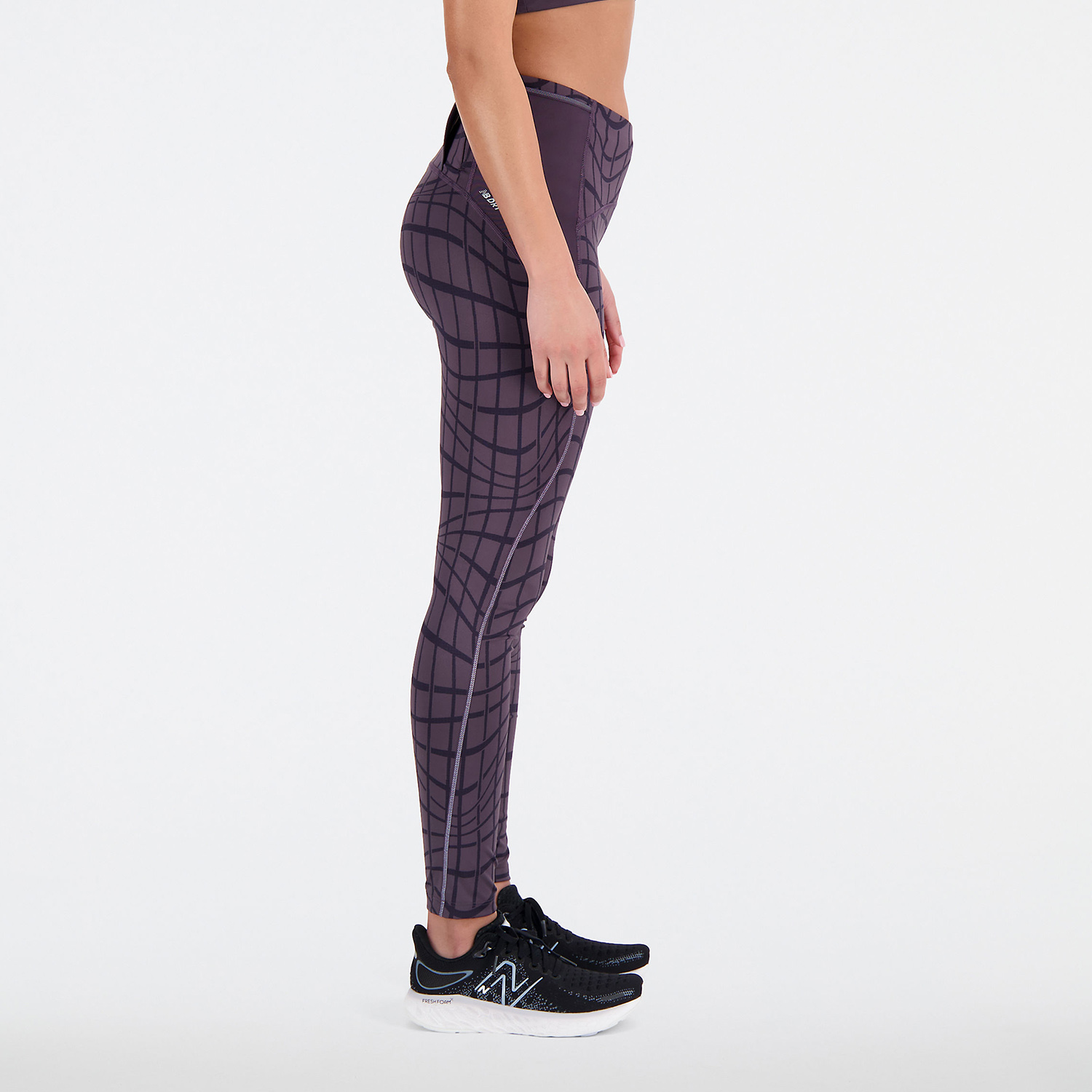 New Balance Printed Impact Run Tights Interstellar