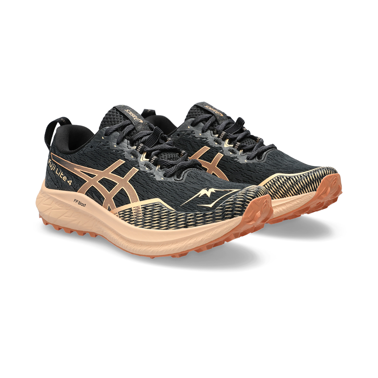 Asics Fuji Lite 4 Black/Terracotta