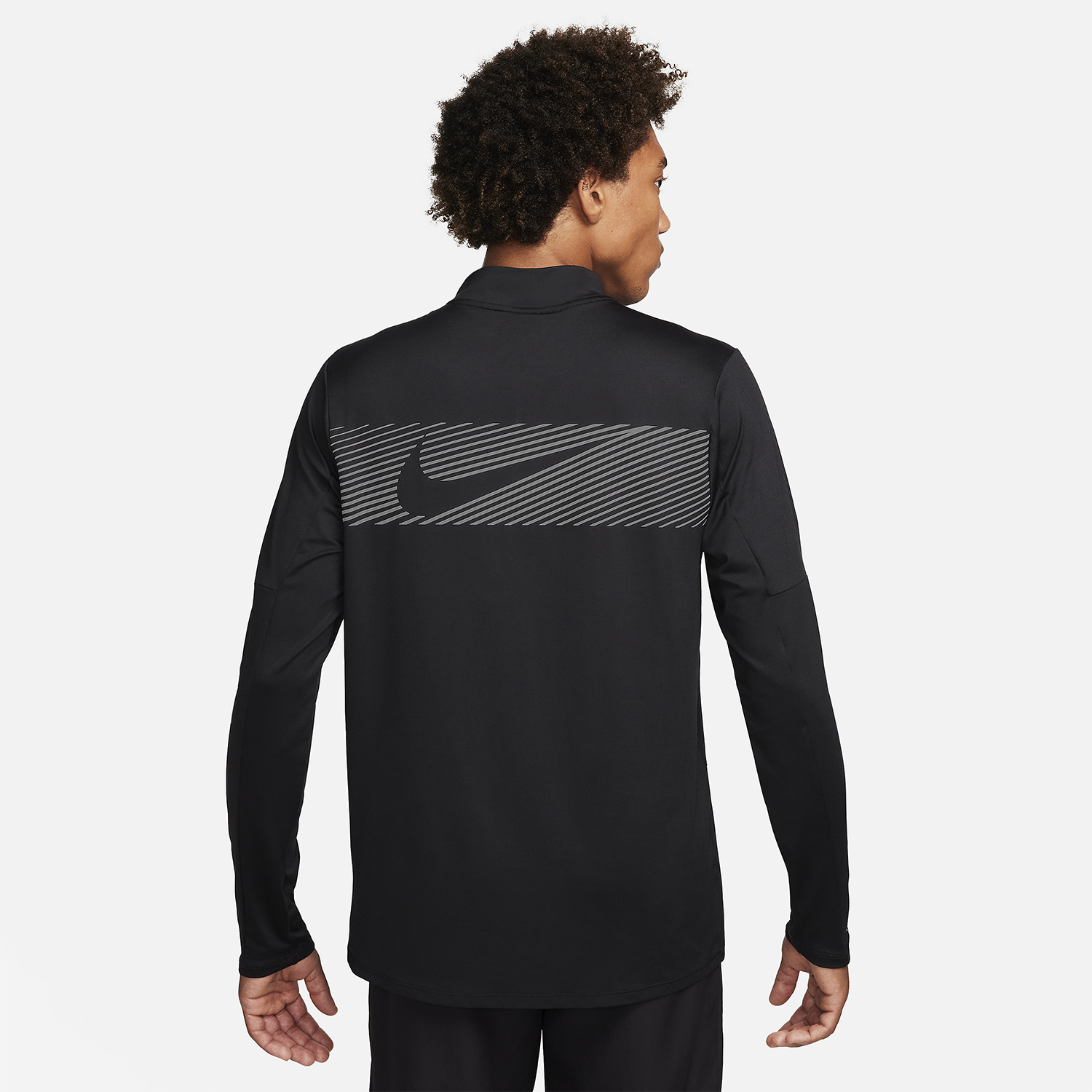 Nike Element Flash Maglia Black/Reflective Silver