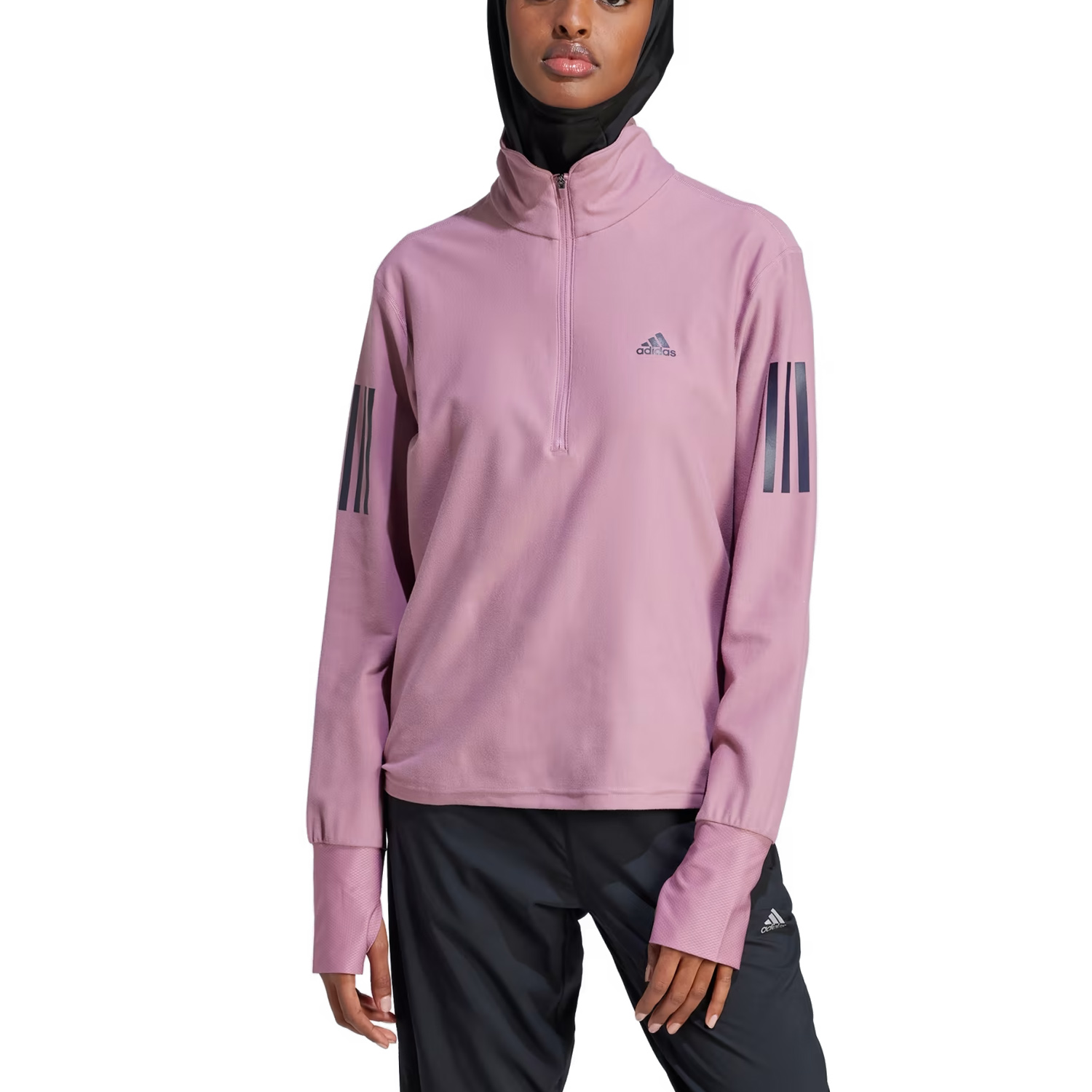 adidas Own The Run Logo Maglia Wonder Quartz