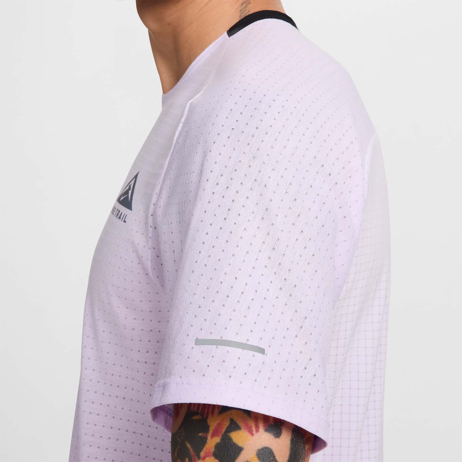 Nike Dri-FIT Solar Chase Maglietta Violet Mist/Black