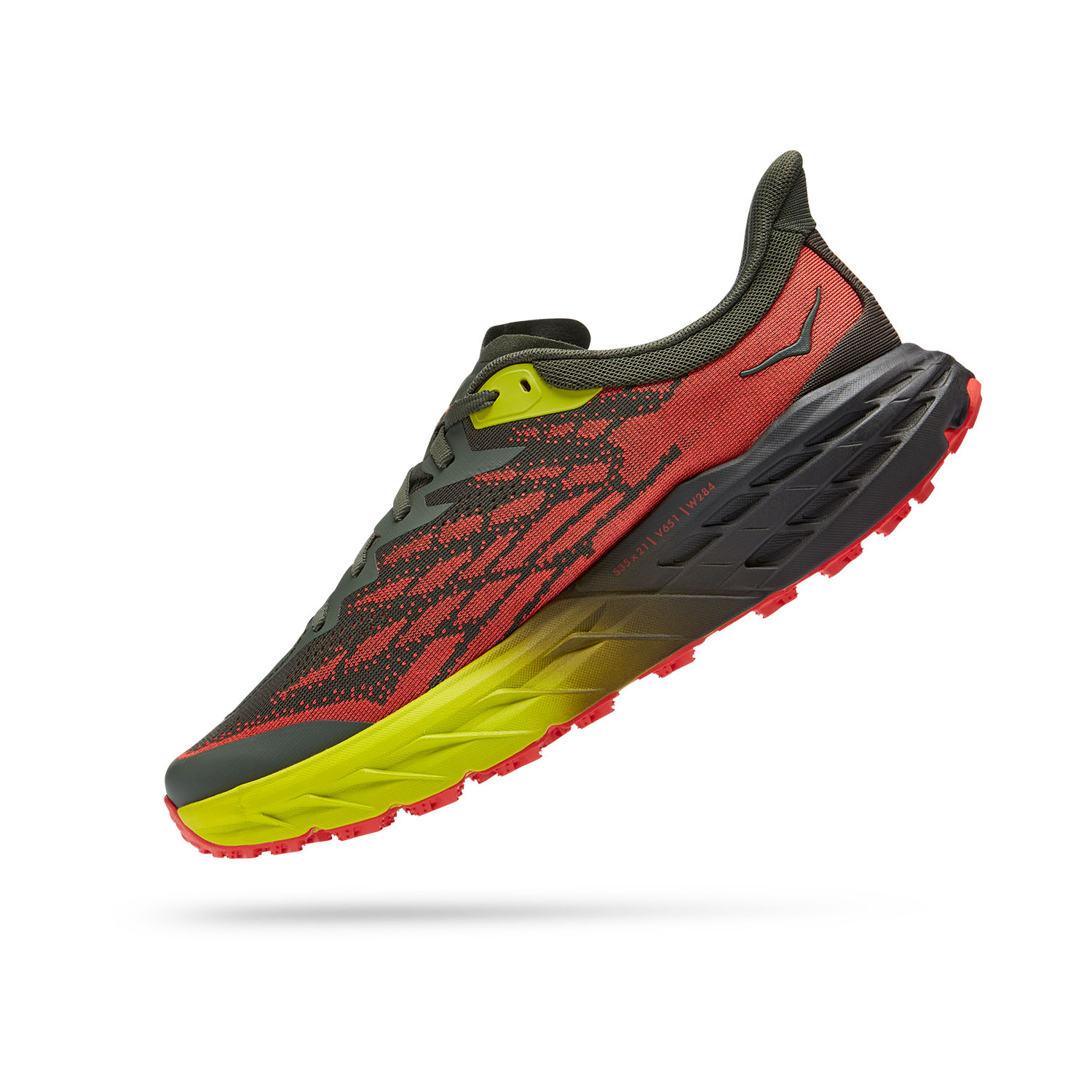 Hoka Speedgoat 5 Thyme/Fiesta