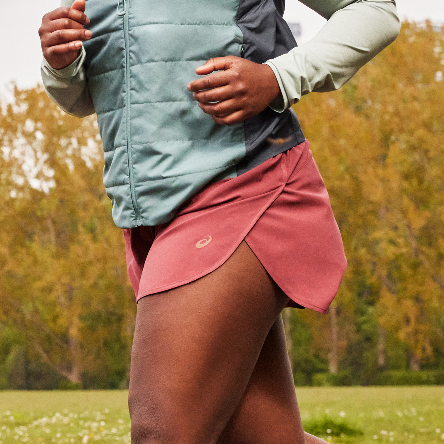 Asics Nagino 4in Pantaloncini Brisket Red