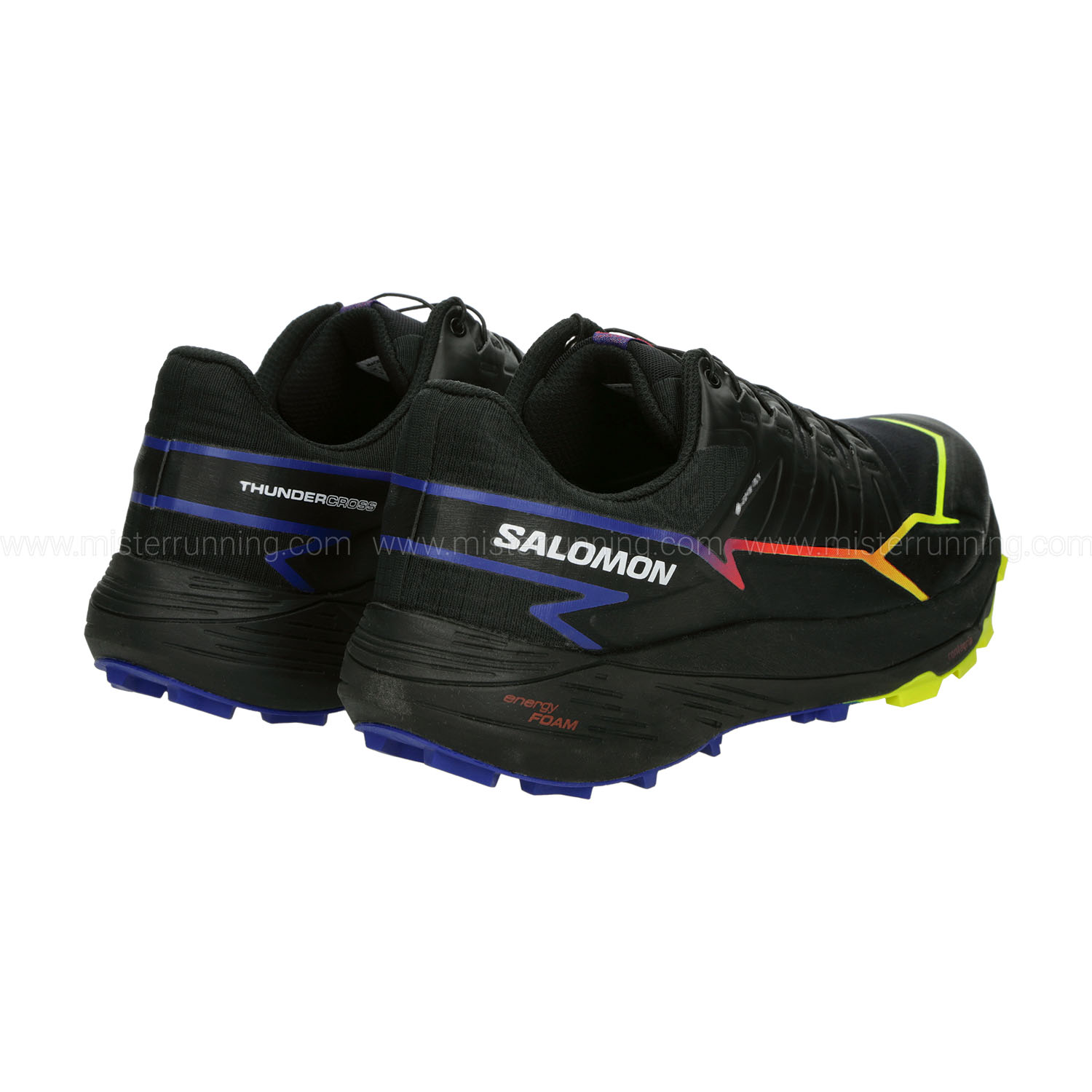 Salomon Thundercross GTX Blue Fire Black/Surf The Web/Safety Yellow