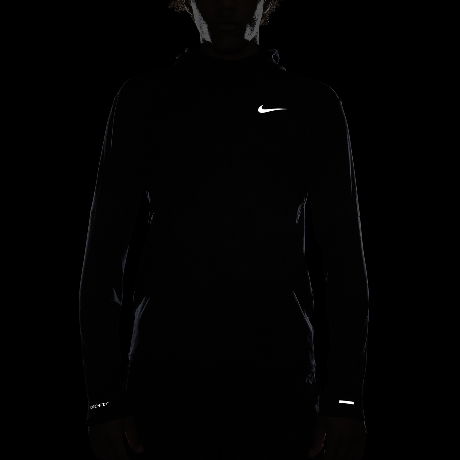 Nike Dri-FIT Element Maglia Black/Reflective Silver