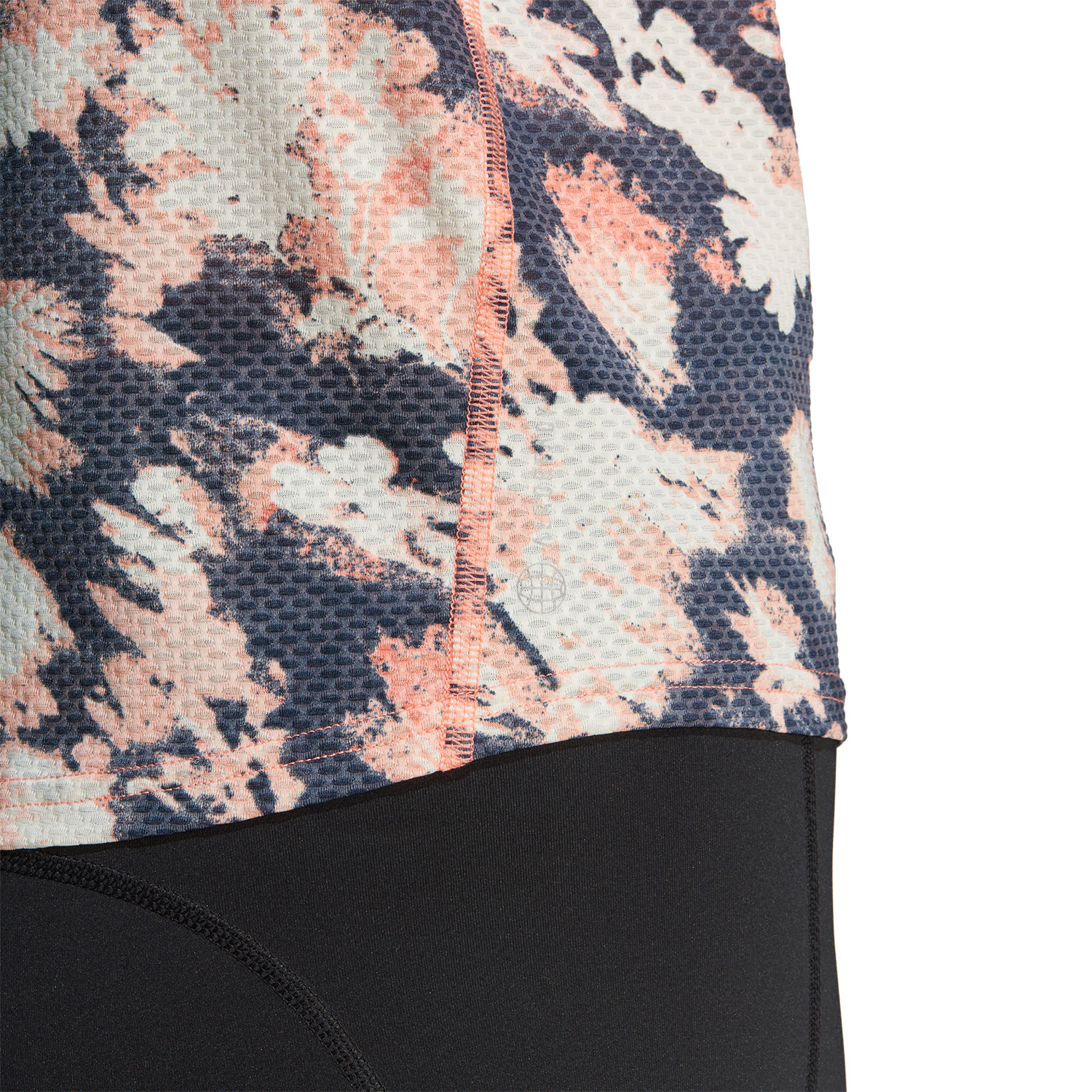 adidas Own The Run Cooler Maglietta Coral Fusion/Legend Ink