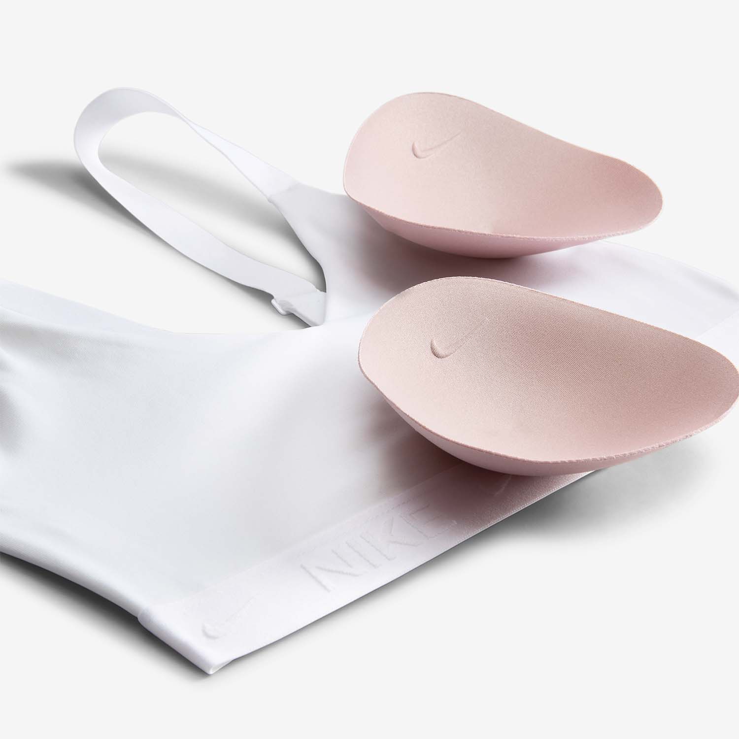 Nike Indy Crew Reggiseno Sportivo White