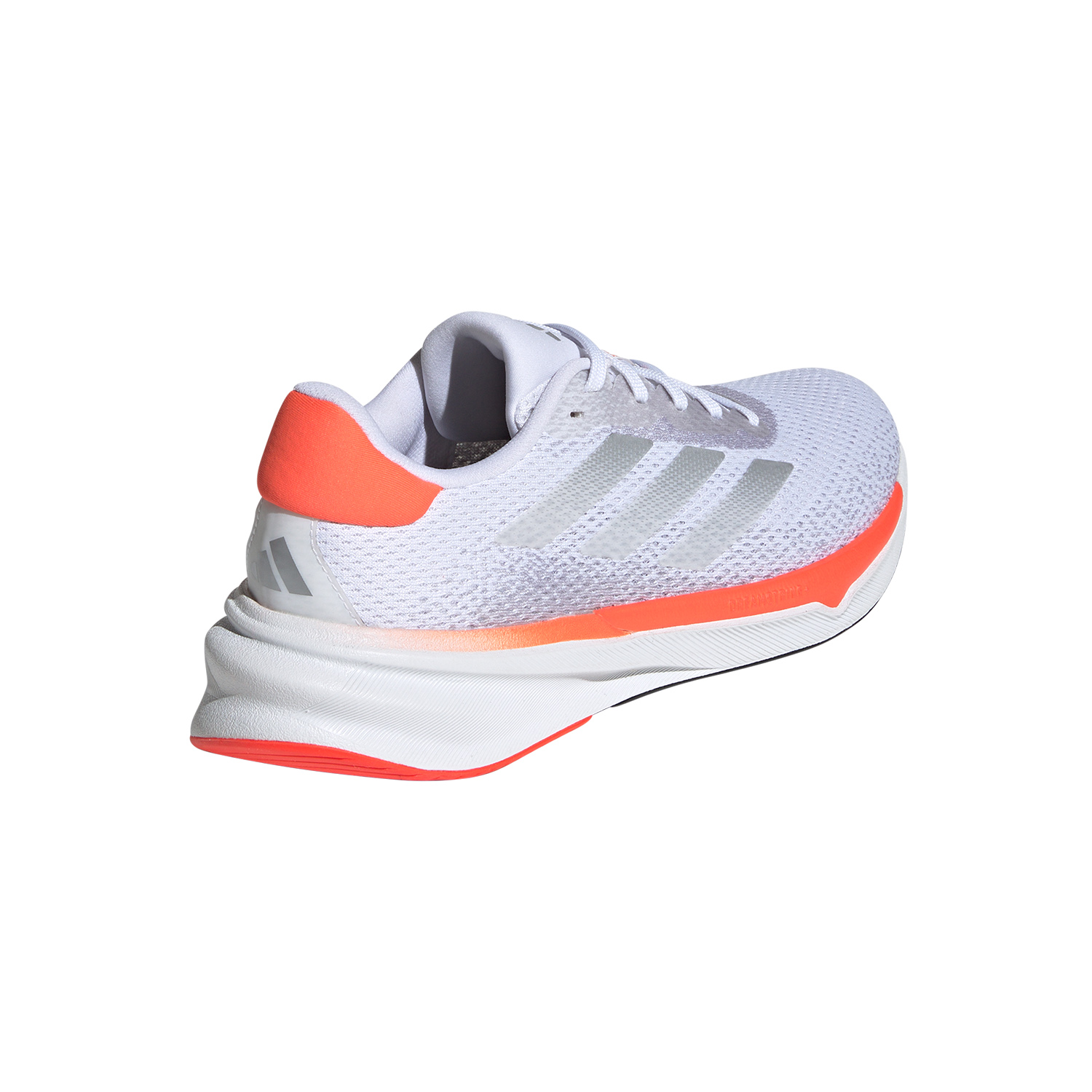 adidas Supernova Stride Cloud White/Silver Metallic/Solar Red