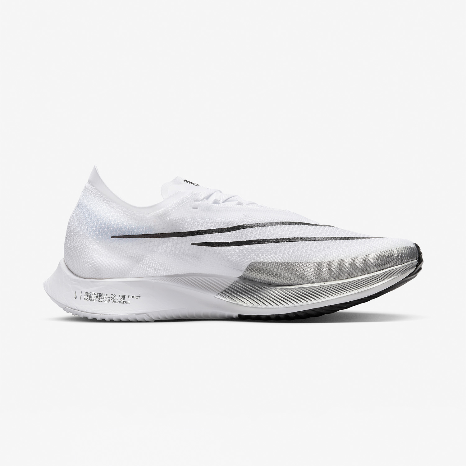 Nike ZoomX Streakfly White/Black/Metallic Silver