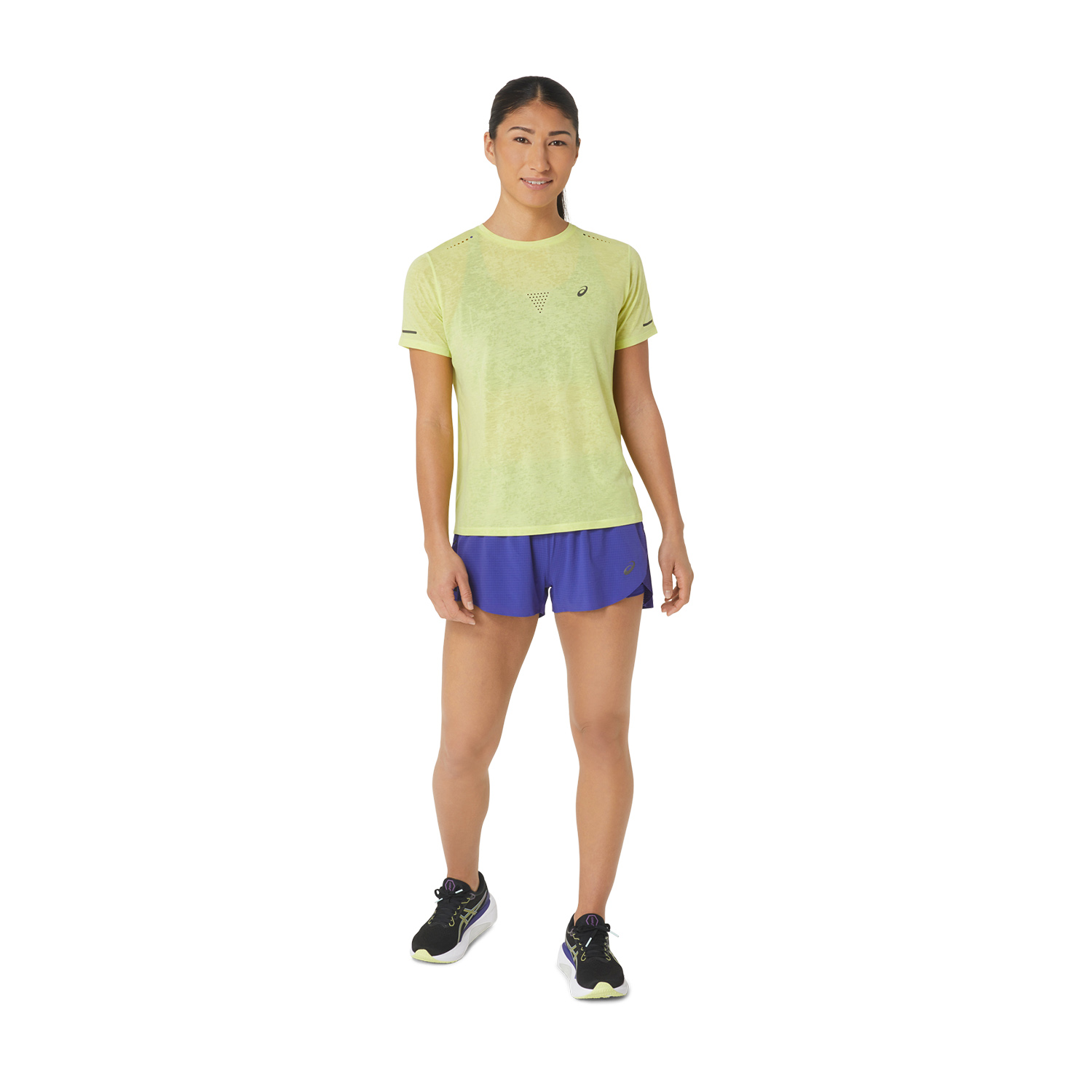 Asics Metarun 3in Pantaloncini Eggplant