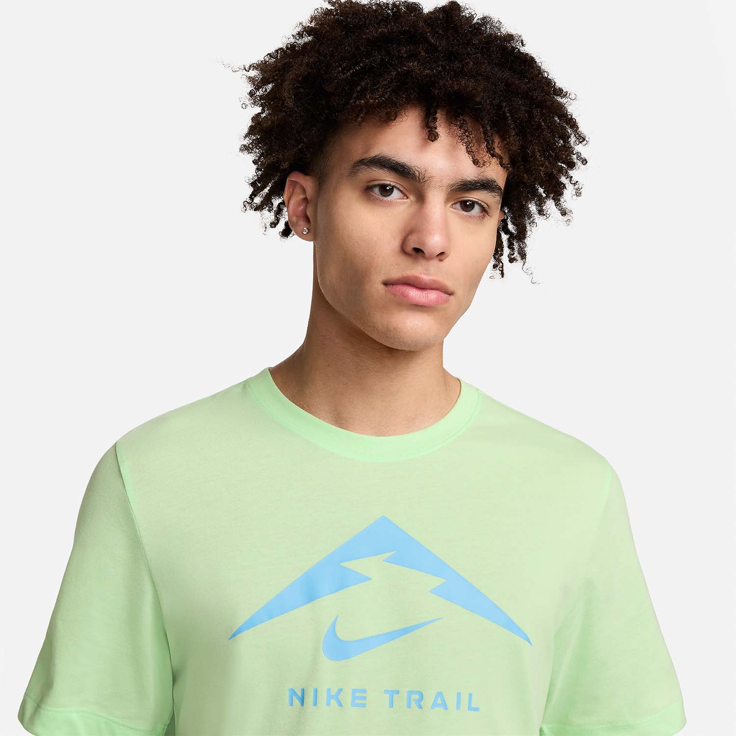 Nike Dri-FIT Trail Logo Maglietta Vapor Green