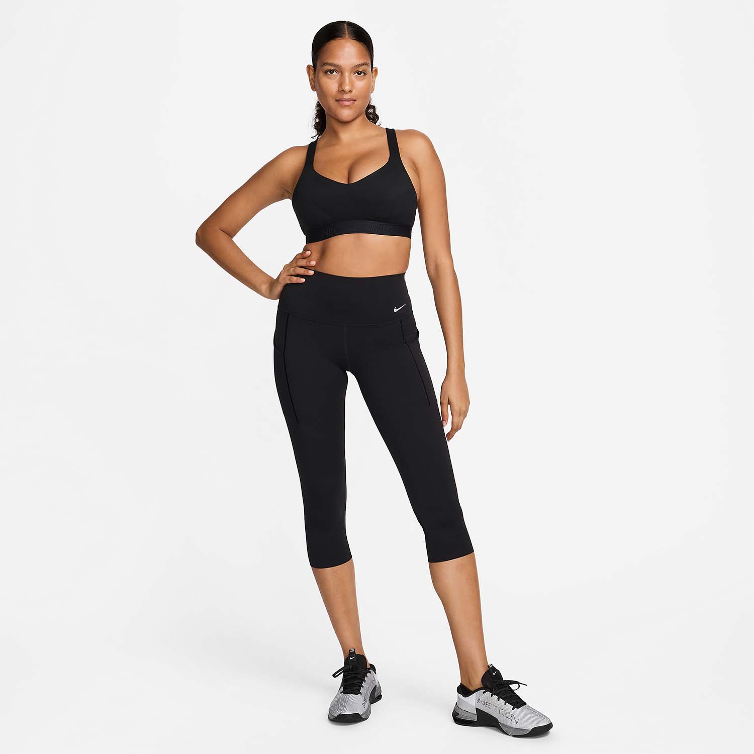 Nike Dri-FIT Indy Reggiseno Sportivo Black