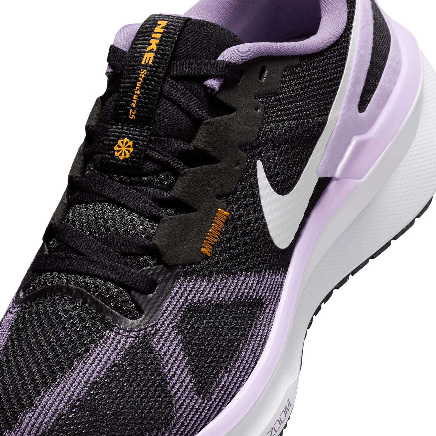 Nike Air Zoom Structure 25 Black/White/Daybreak/Lilac Bloom