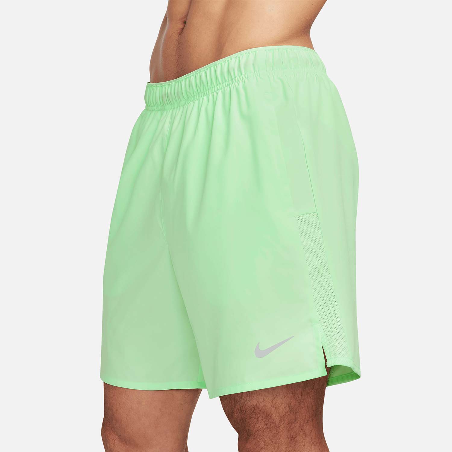 Nike Challenger Logo 7in Pantaloncini Vapor Green/Reflective Silver