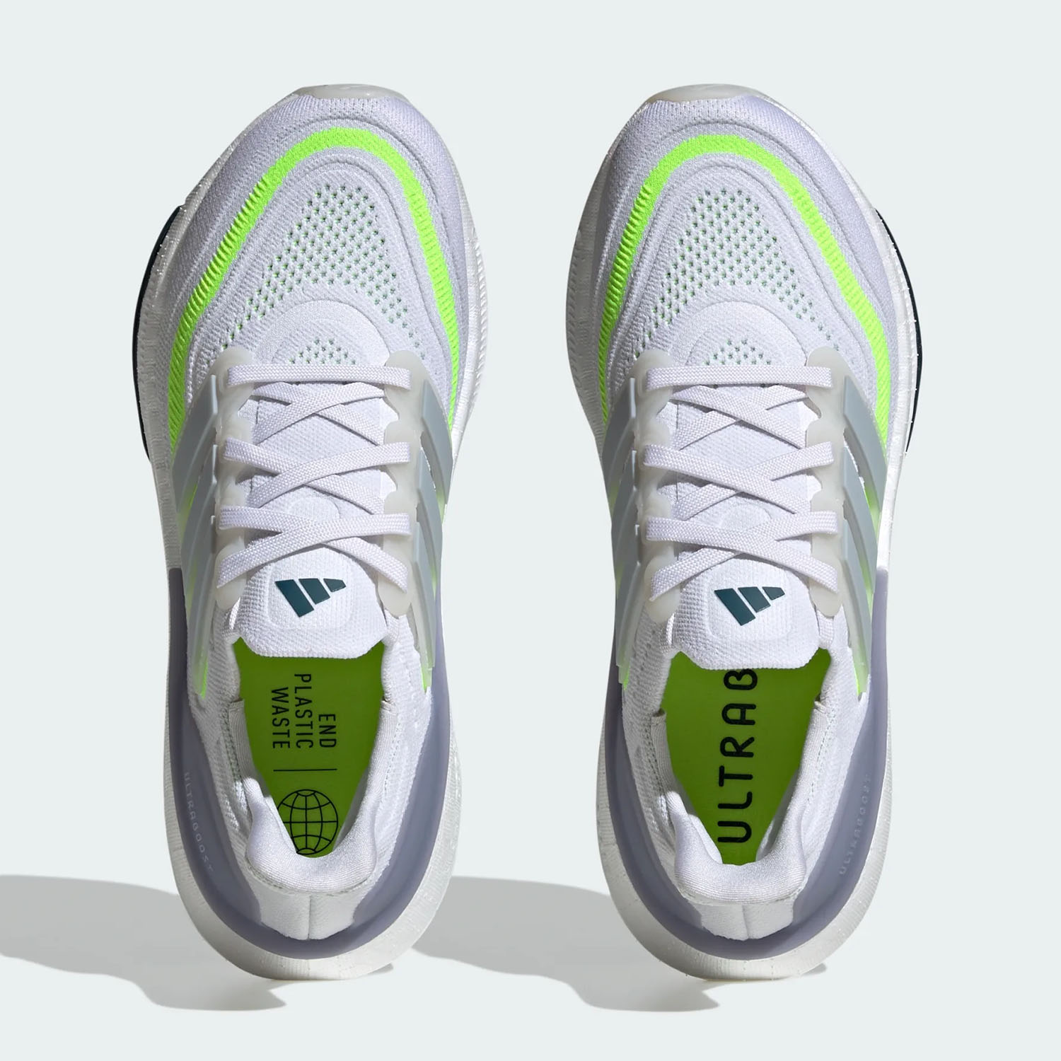 adidas Ultraboost Light Cloud White/Wonder Blue/Lucid Lemon