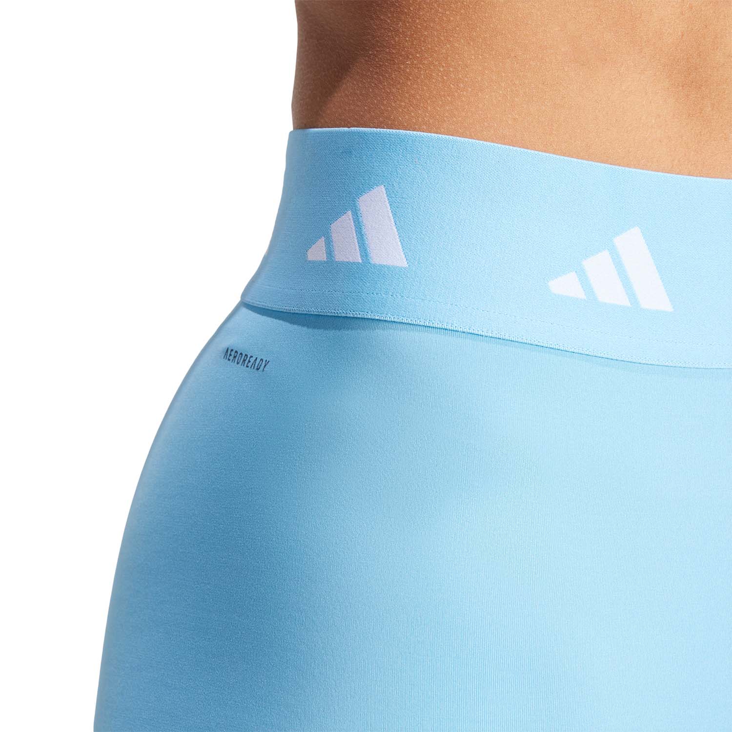 adidas HIIT AEROREADY 4in Pantaloncini Semi Blue Burst
