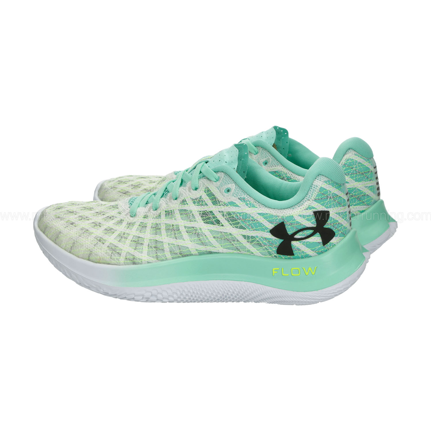 Under Armour Flow Velociti Wind 2 White/Green Breeze/Black
