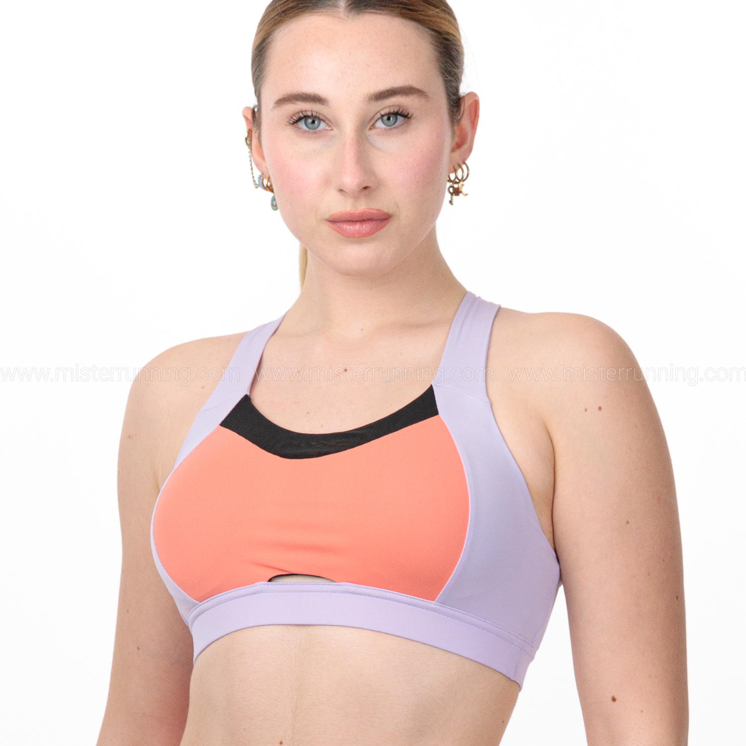 Mizuno Performance Reggiseno Sportivo Pastel Lilac
