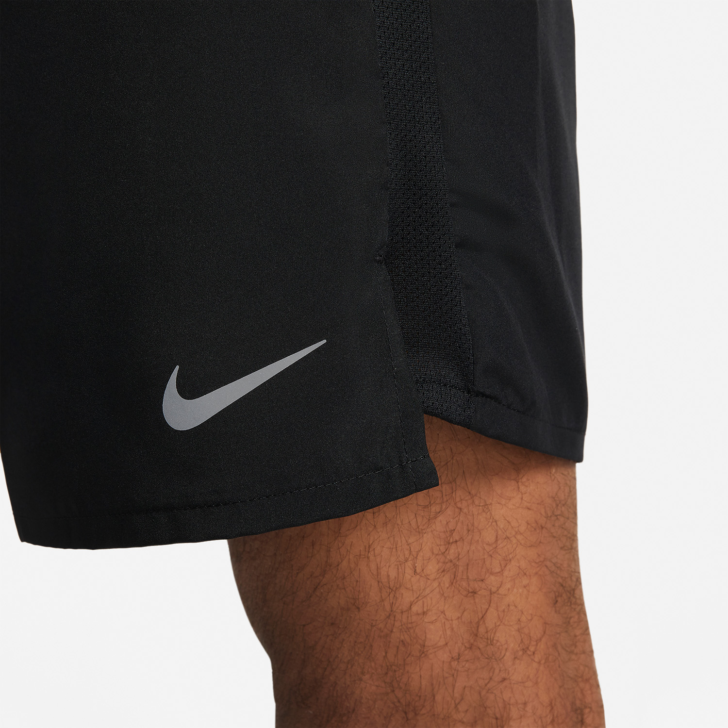 Nike Challenger 2 in 1 7in Pantaloncini Black/Reflective Silver