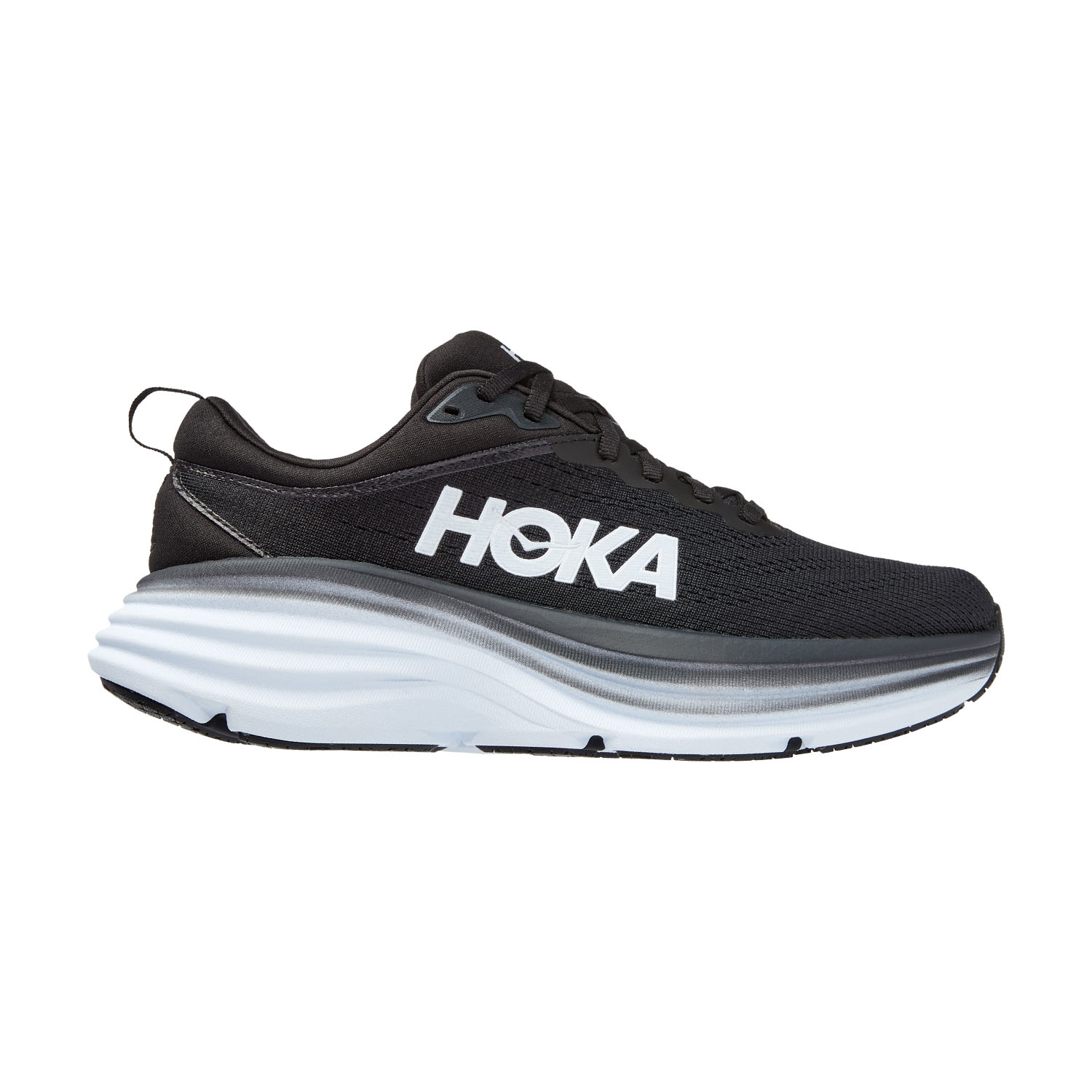 Hoka Bondi 8 Wide Black/White