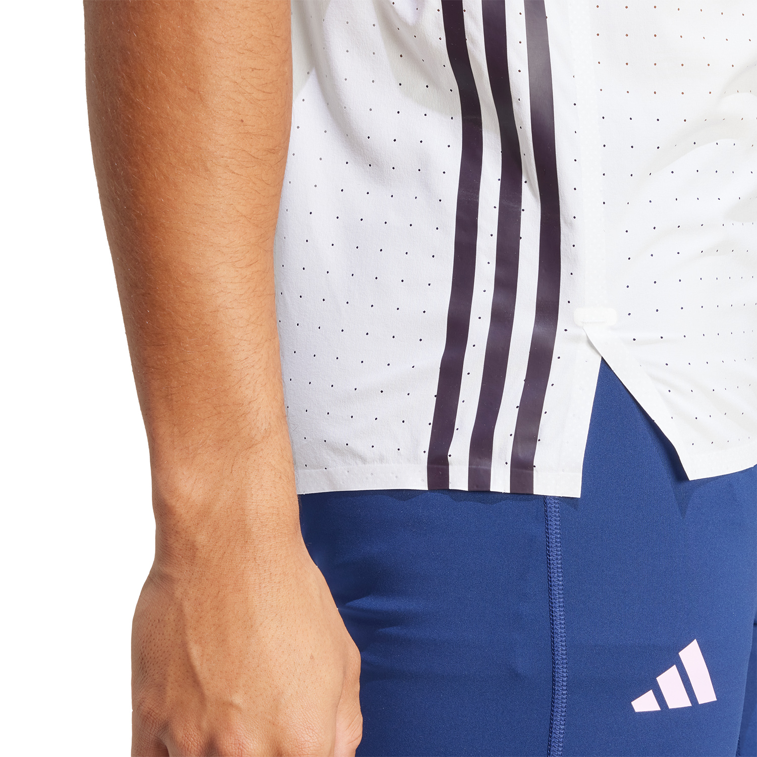 adidas adizero Promo Canotta White