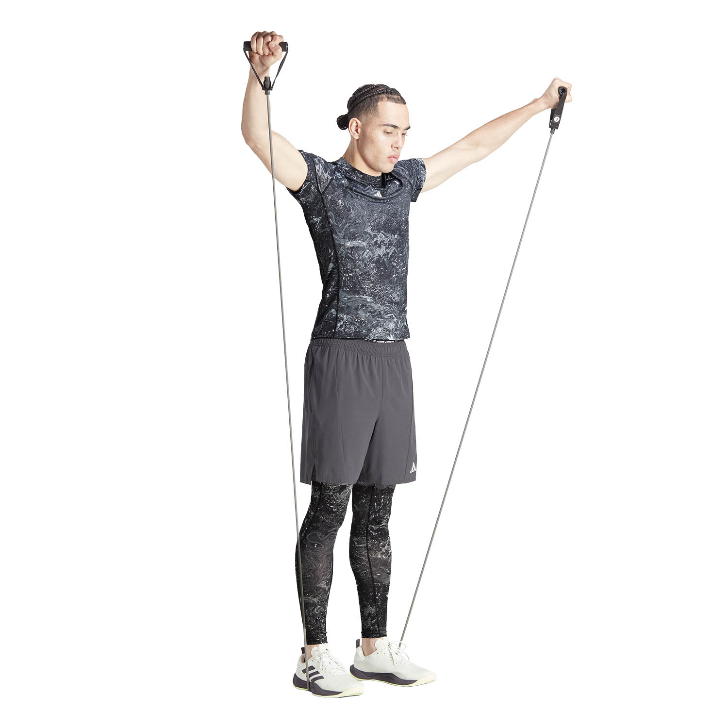 adidas 3S AEROREADY Maglietta Black/Silpeb