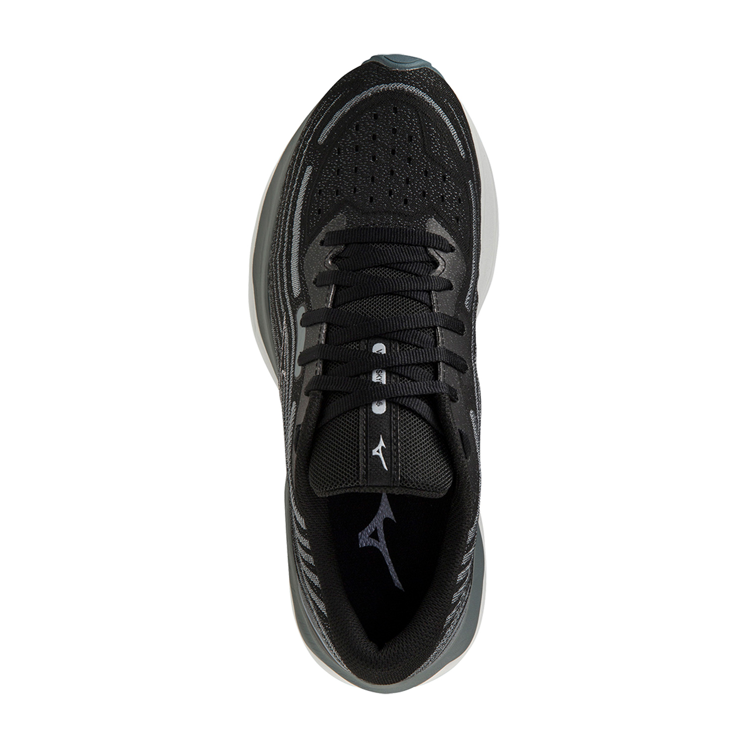 Mizuno Wave Skyrise 4 Black/White/Stormy Weather
