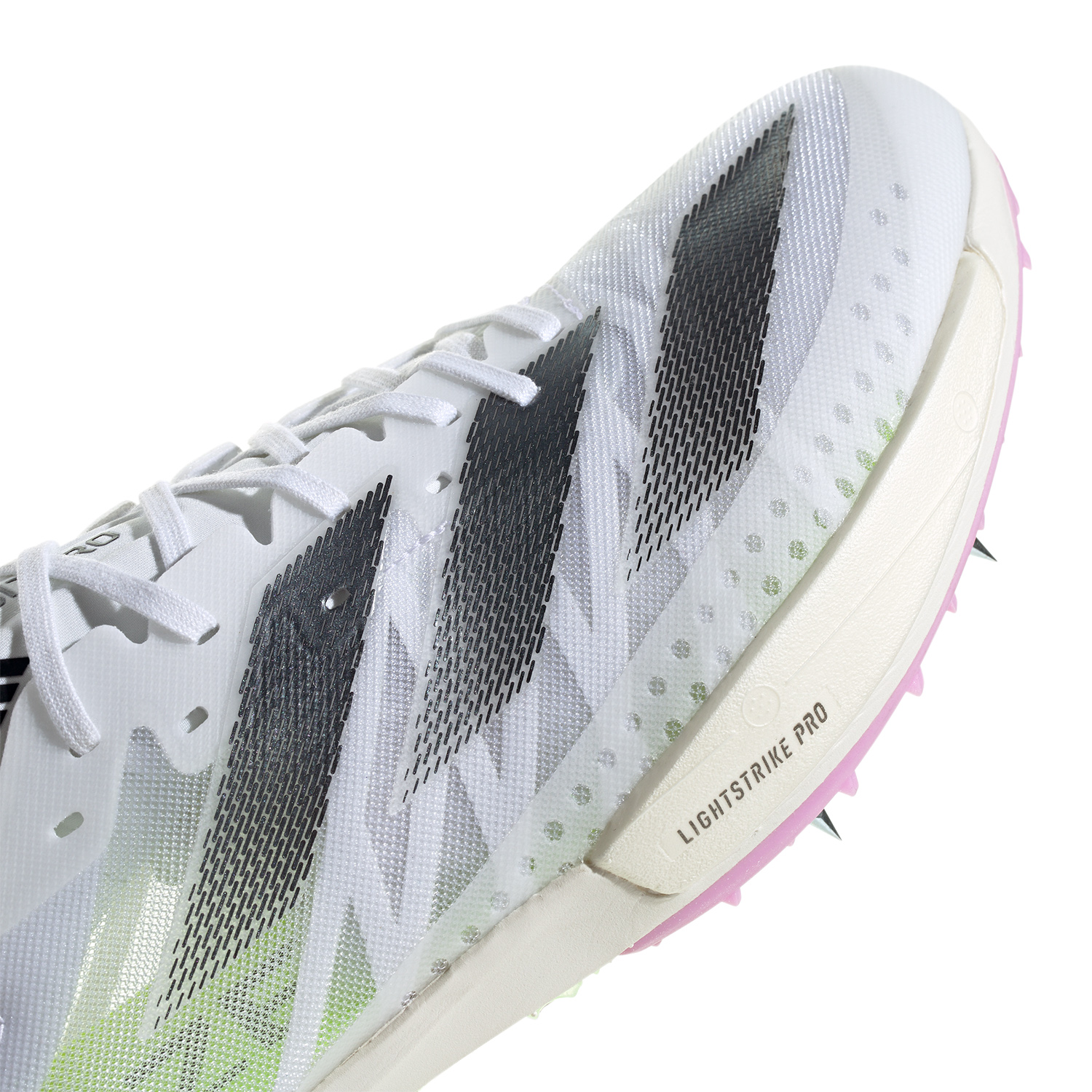 adidas adizero Ambition Cloud White/Core Black/Green Spark
