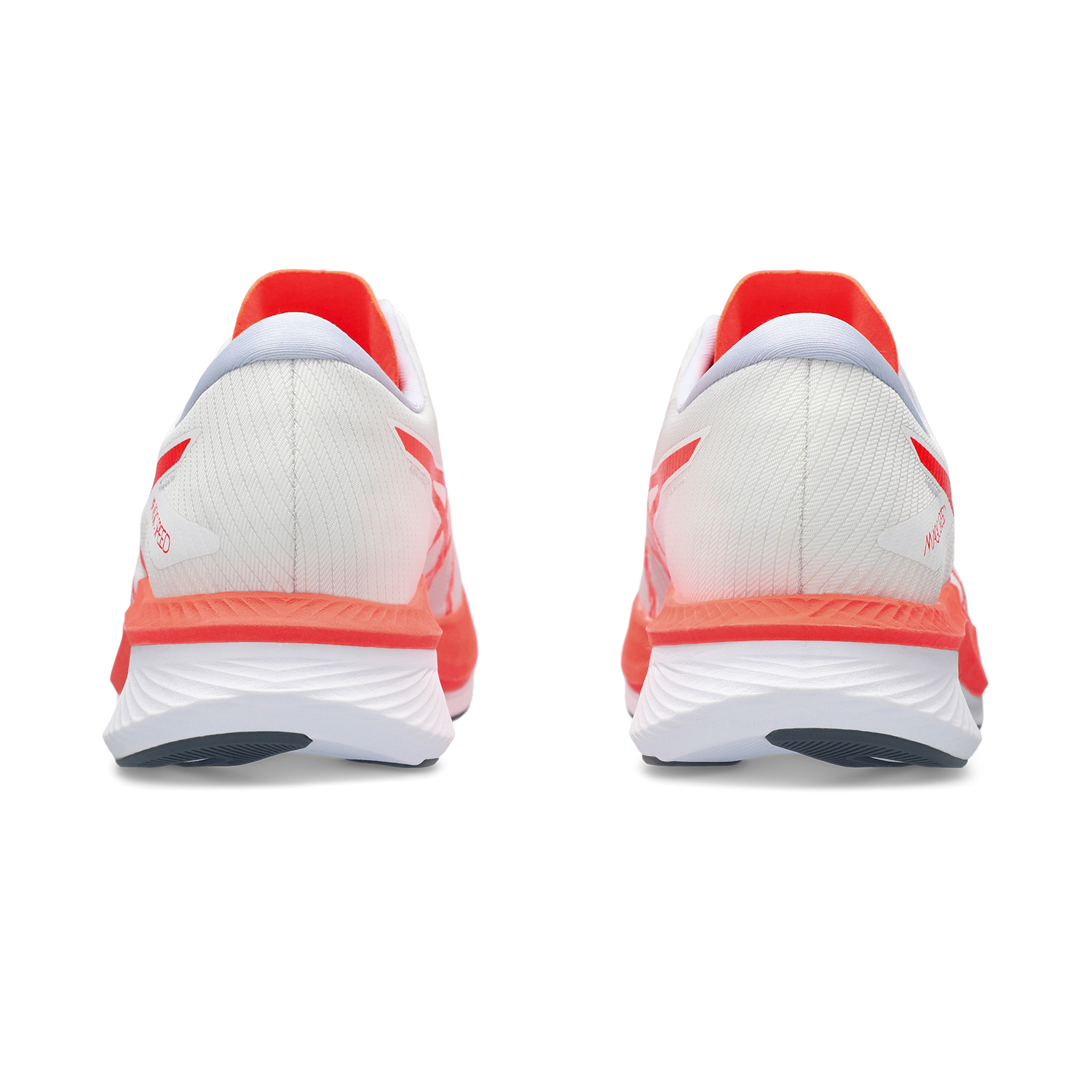 Asics Magic Speed 3 White/Sunrise Red