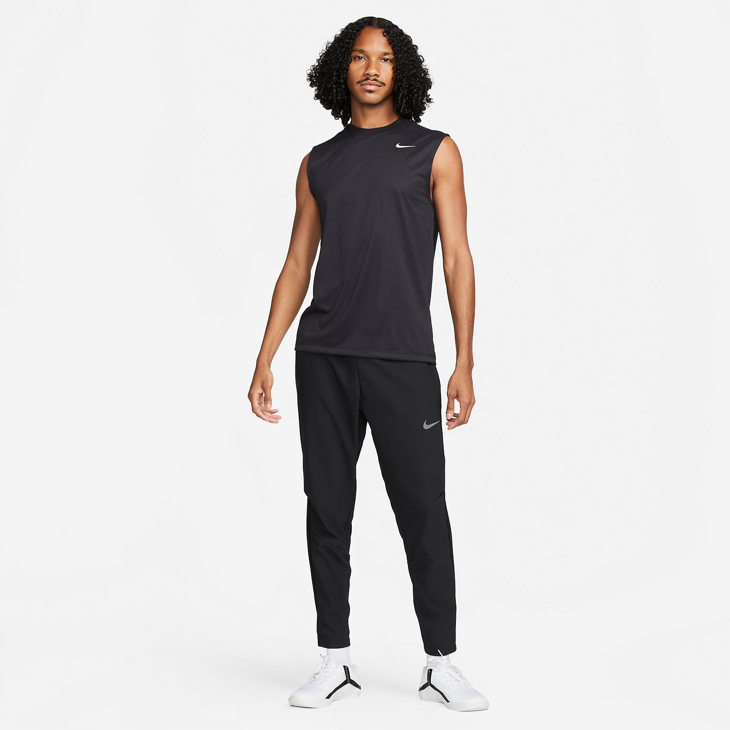 Nike Dri-FIT Legend Canotta Black/Matte Silver
