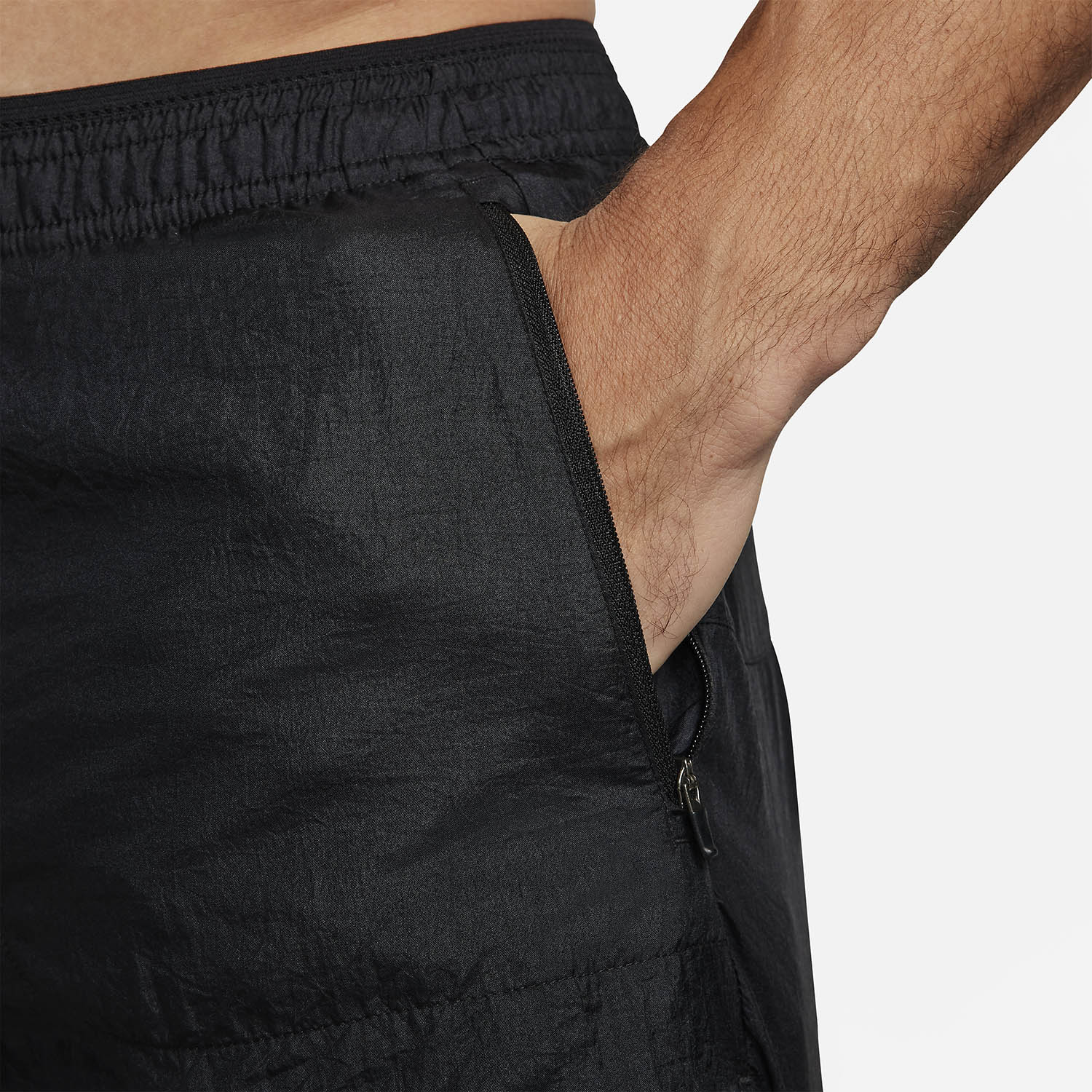 Nike Dri-FIT Stride 5in Pantaloncini Black/Black Reflective