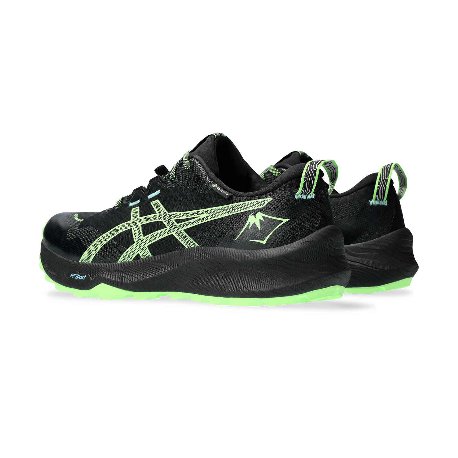 Asics Gel Trabuco 12 GTX Black/Illuminate Green