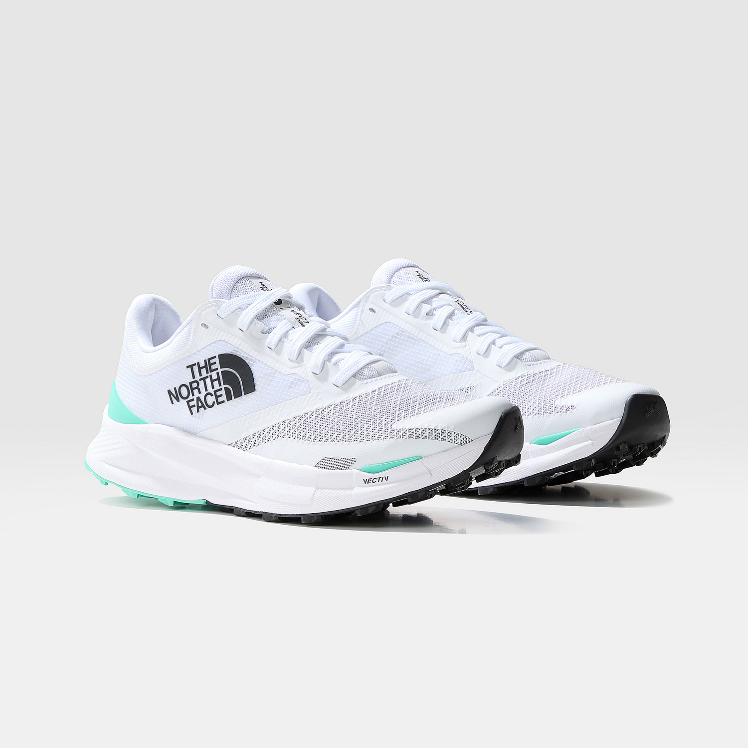 The North Face Vectiv Enduris 3 TNF White/Vivid Seafoam