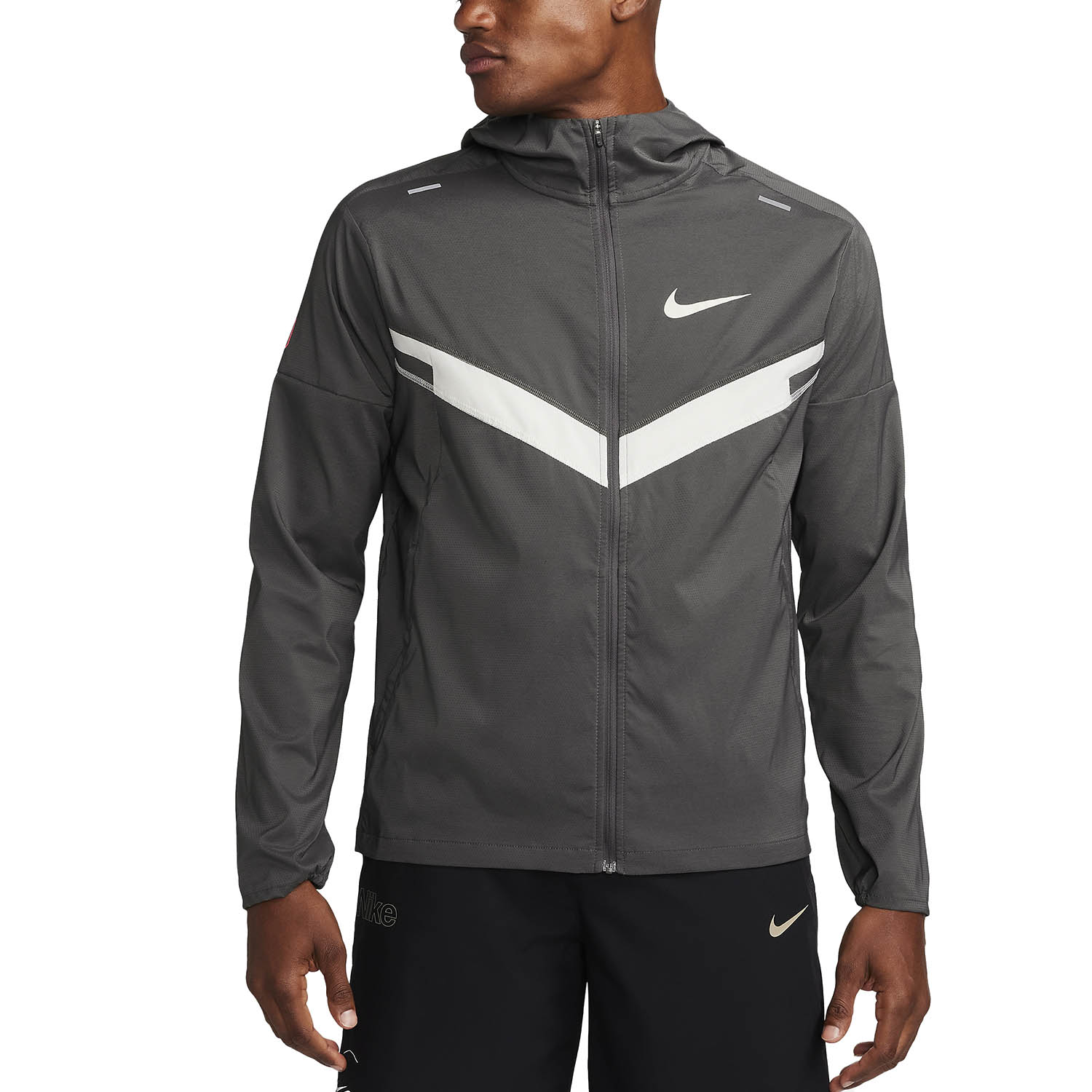 Nike Repel Windrunner Ekiden Giacca Medium Ash/Light Bone