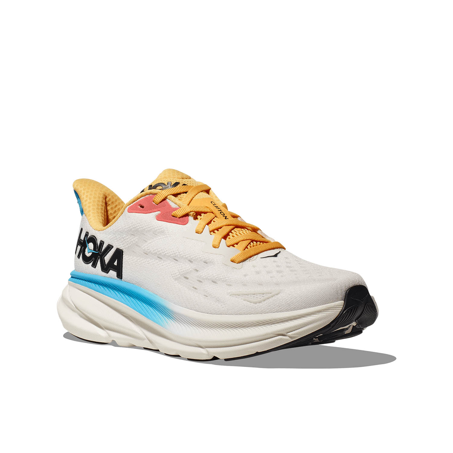 Hoka Clifton 9 Wide Blanc De Blanc/Swim Day