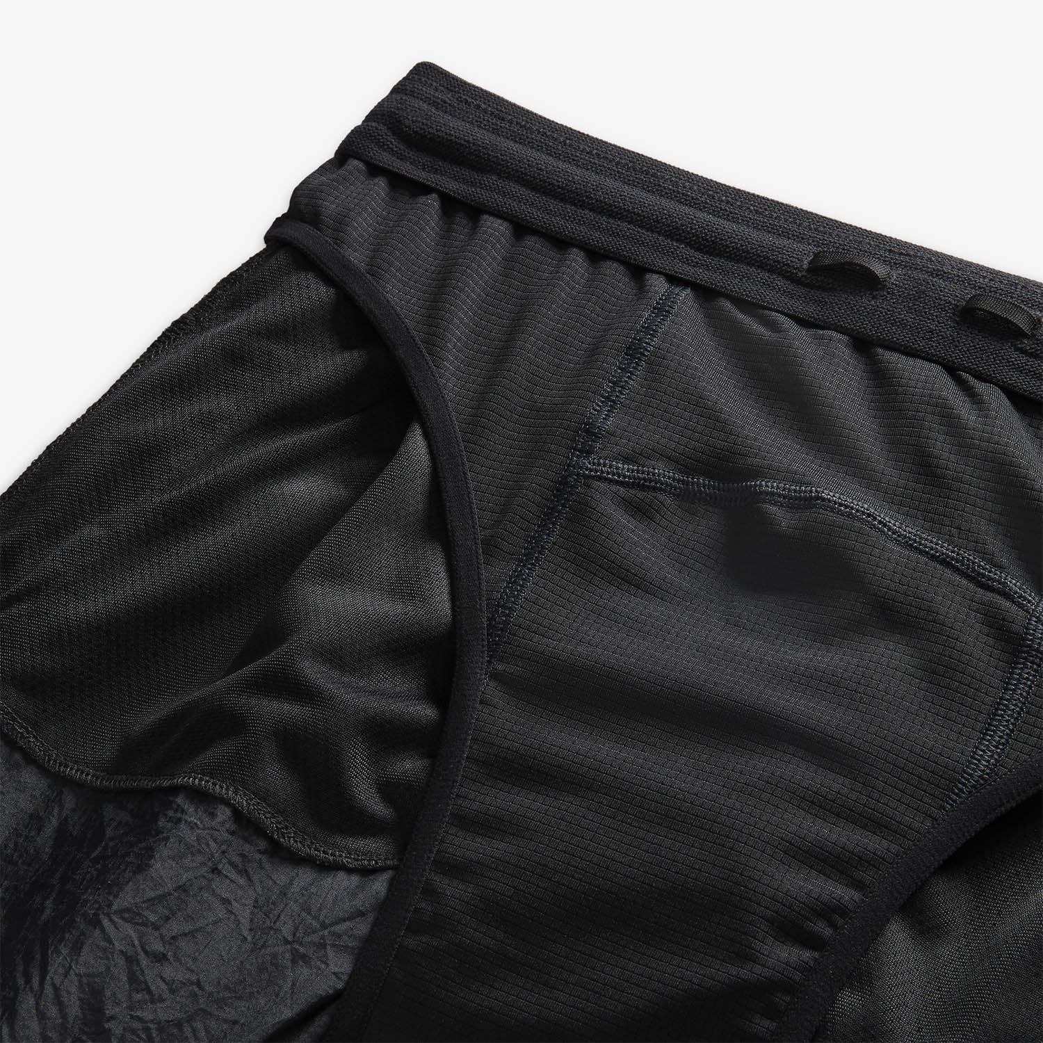 Nike Dri-FIT Stride 5in Pantaloncini Black/Black Reflective
