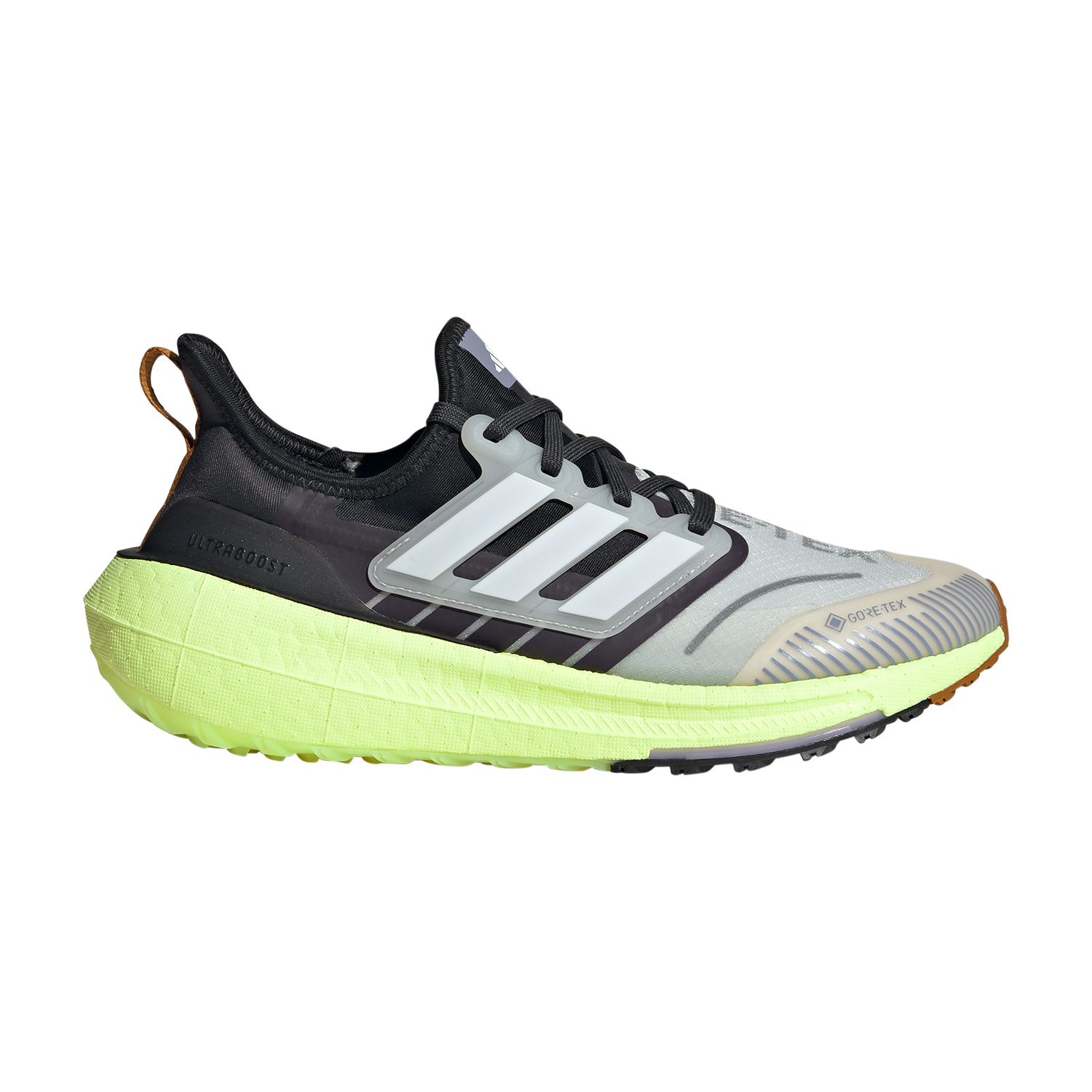 adidas Ultraboost Light GTX Carbon/Cloud White/Green Spark