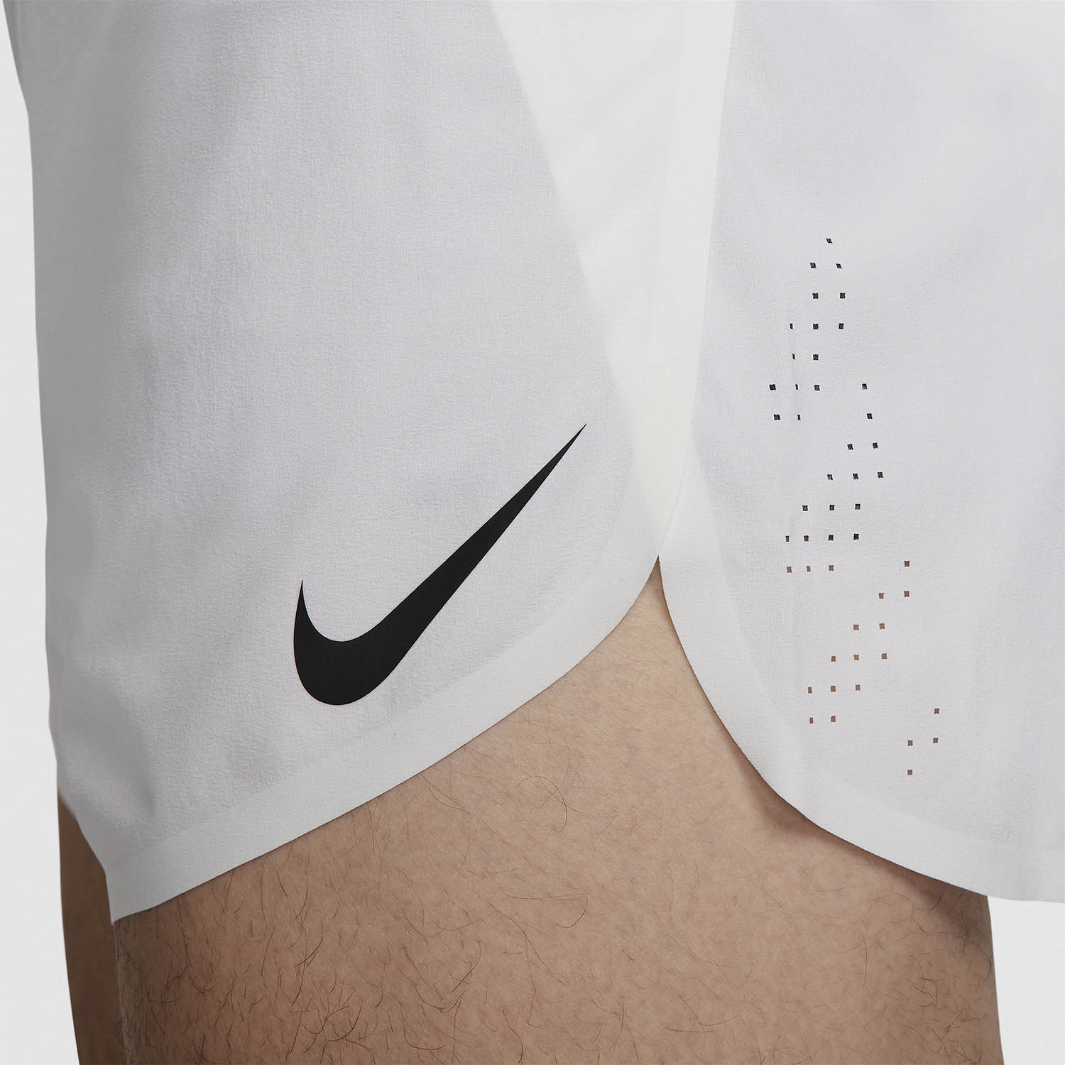 Nike Dri-FIT ADV AeroSwift 4in Pantaloncini Summit White/Black