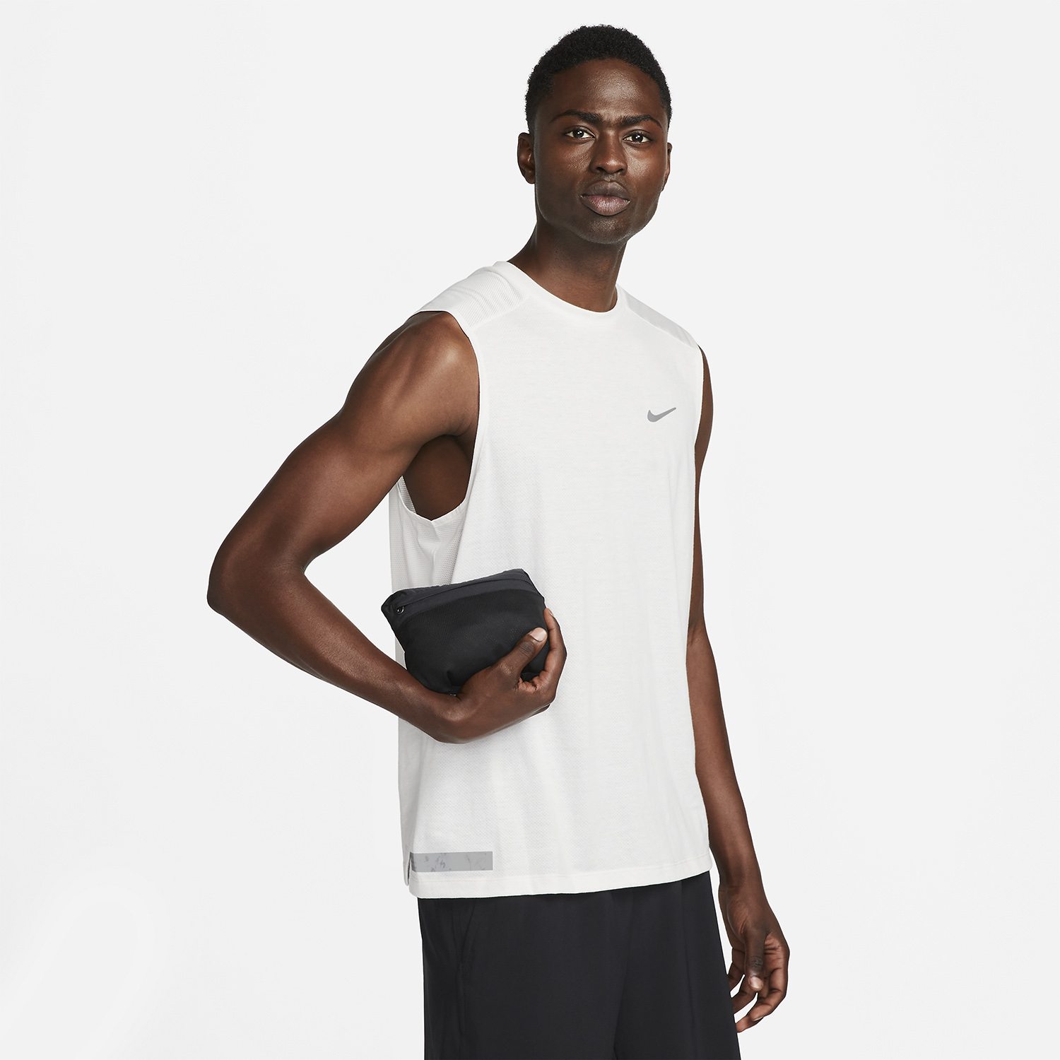 Nike Light Windrunner Giacca Black/Reflective Silver