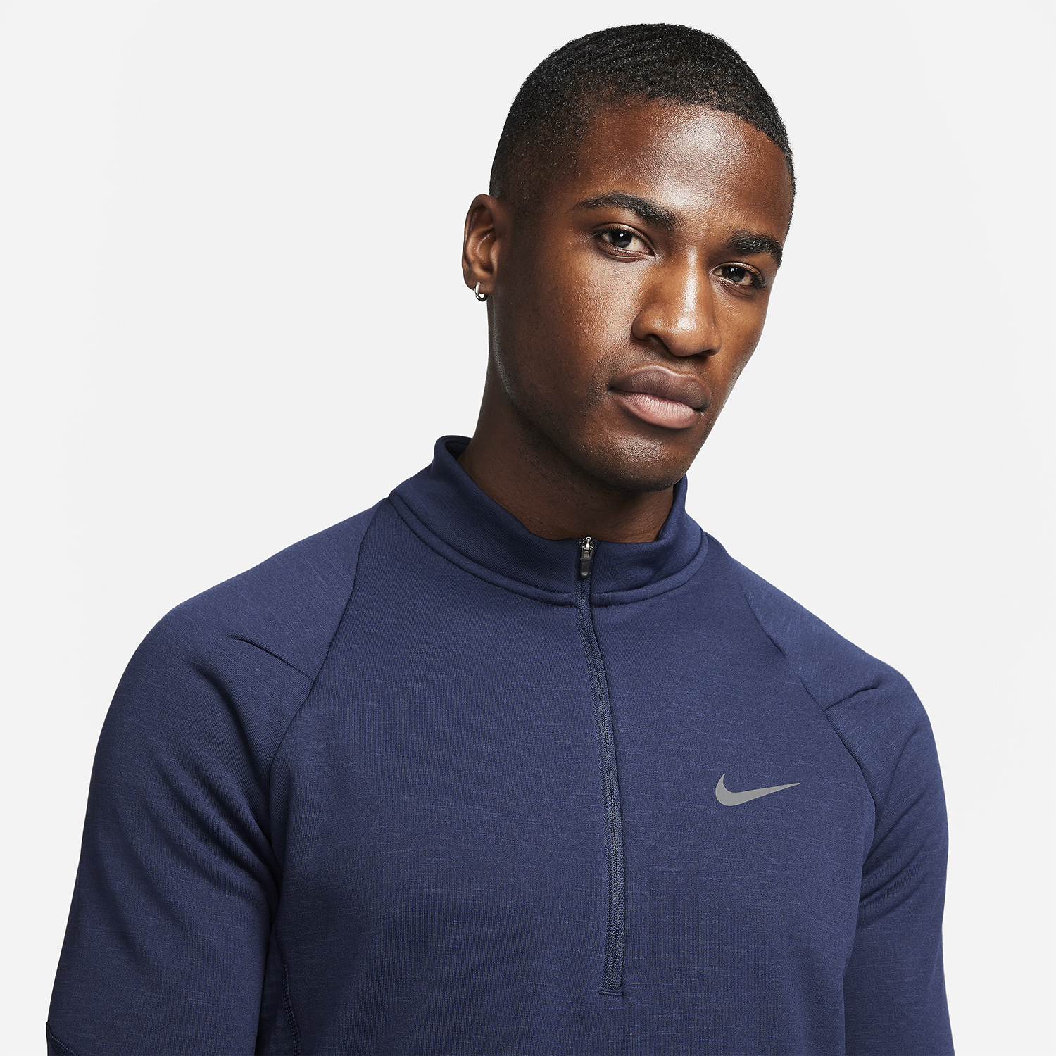 Nike Therma-FIT Element Maglia Obsidian/Reflective Silver