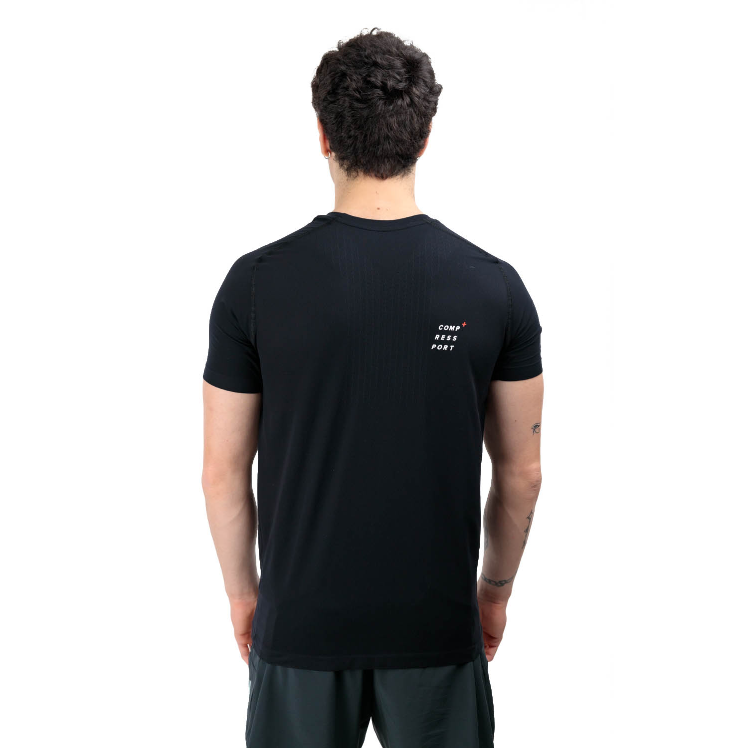 Compressport Performance Maglietta Black/White