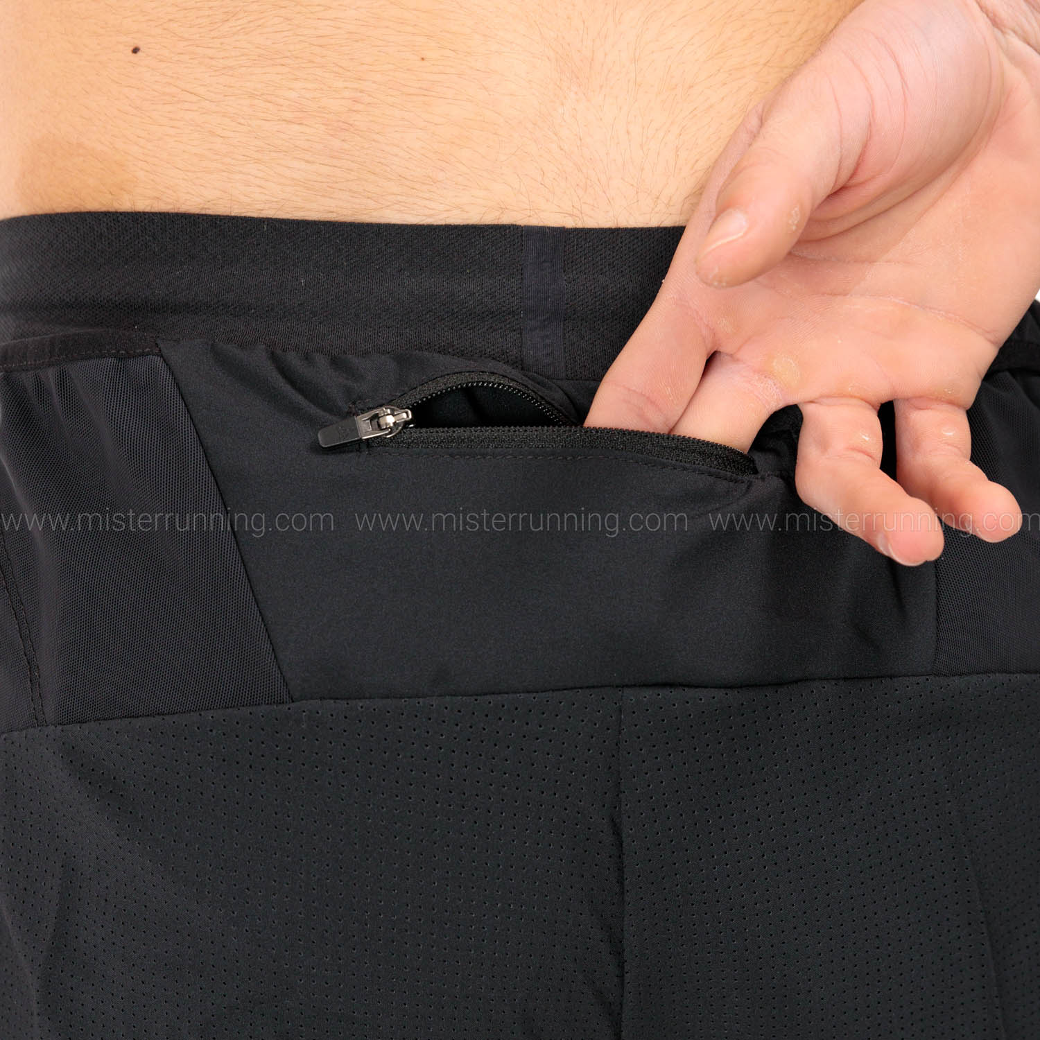 Odlo X-Alp Trail 2 in 1 6in Pantaloncini Black