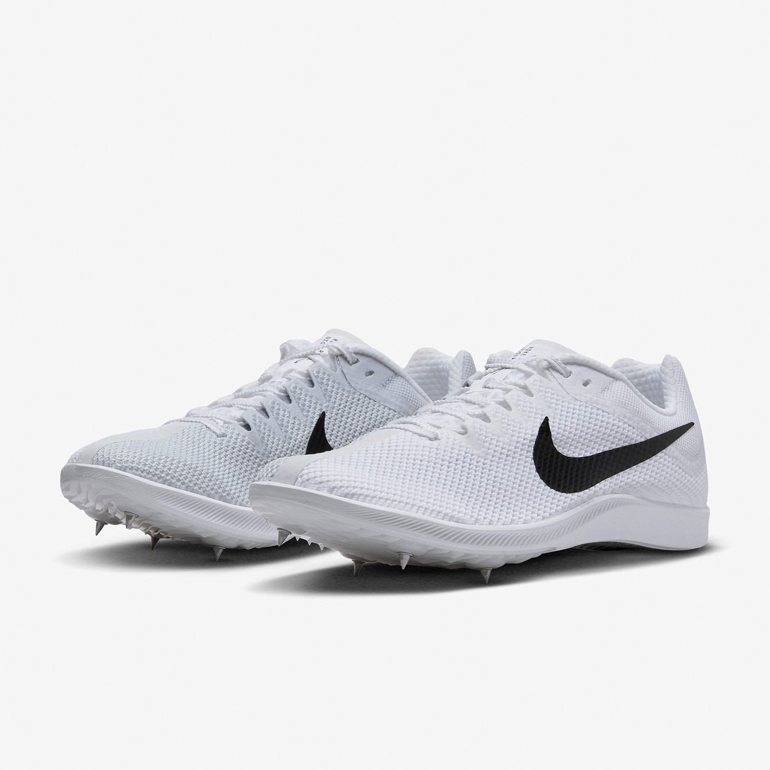 Nike Zoom Rival Distance White/Black/Metallic Silver